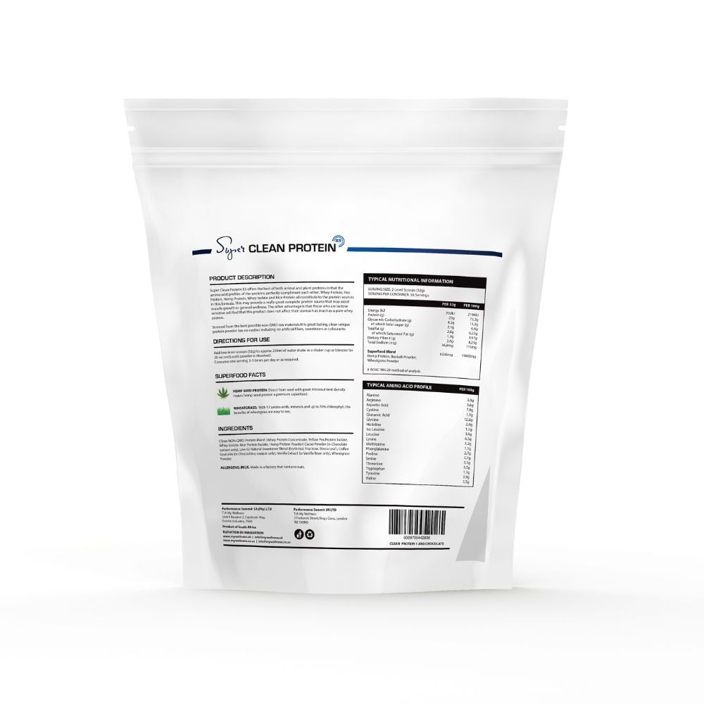 My Wellness - Clean Protein Chocolate X5 1.8kg