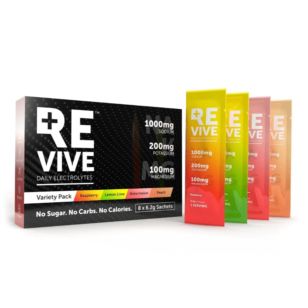 Revive - Daily Electrolytes Mixed Flavours Black Box 8s