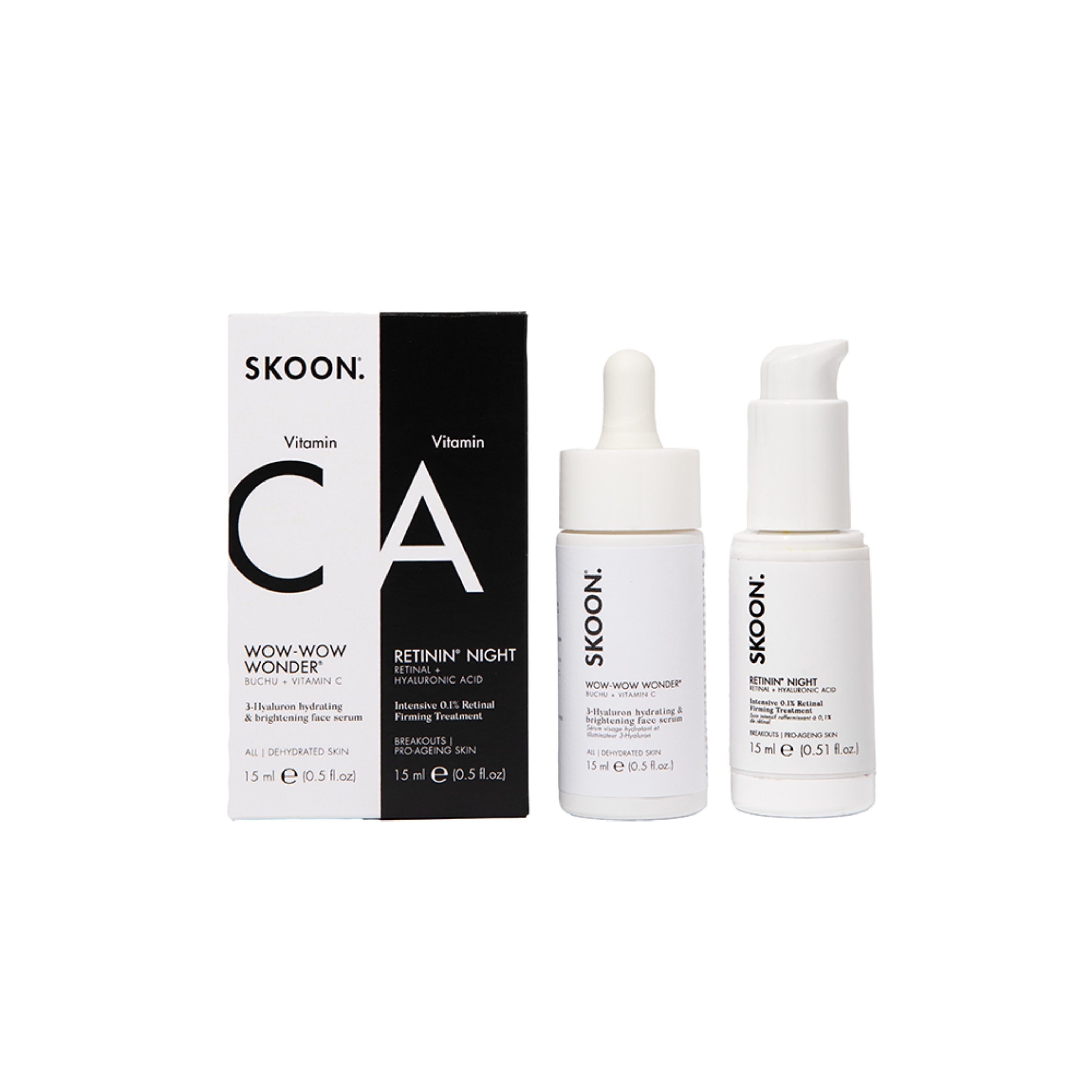 SKOON - Dream Team Duo (Retinin Night + WWW Serum)