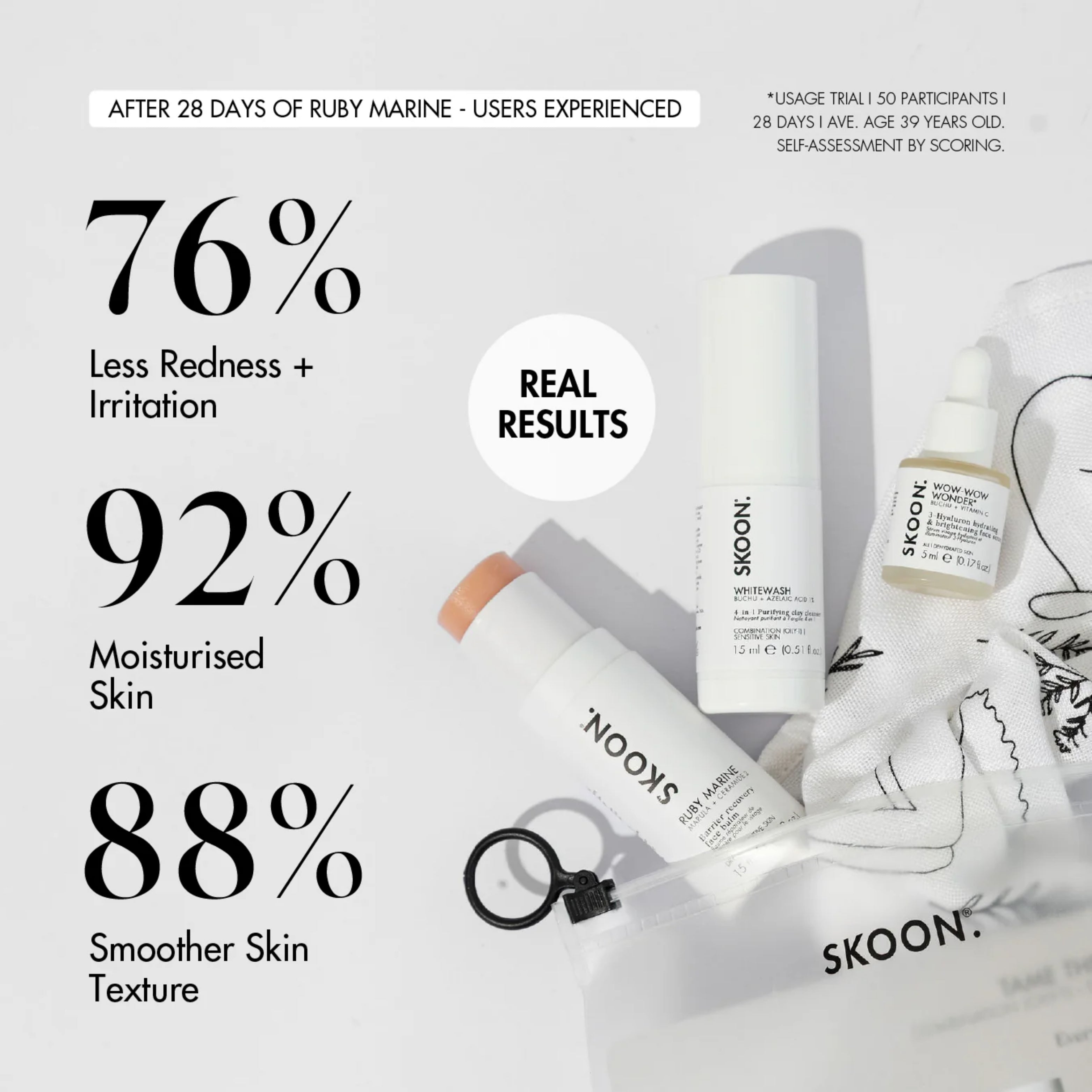 SKOON - Tame The Zone Combination ( Oily T) + Sensitive Skin Set