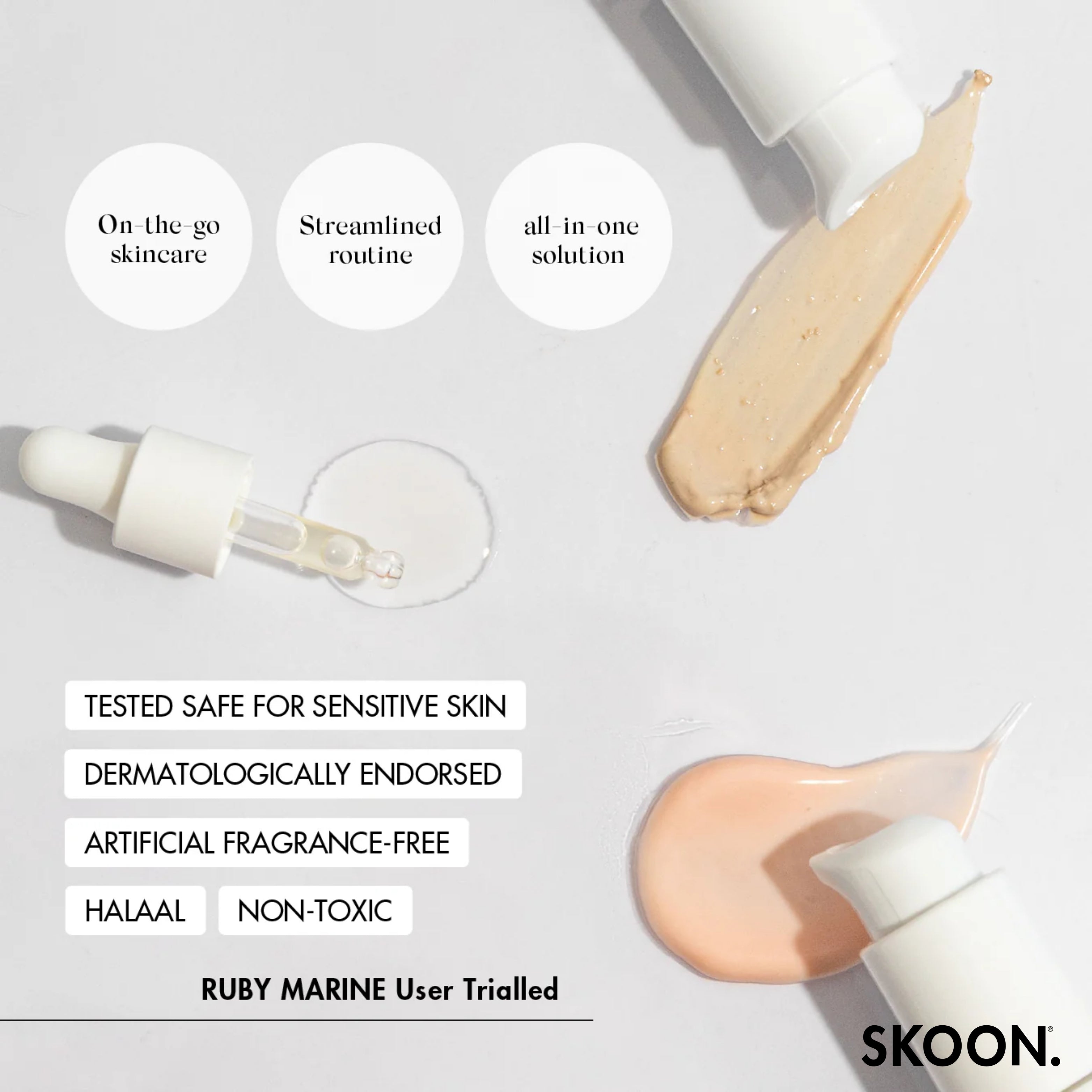 SKOON - Tame The Zone Combination ( Oily T) + Sensitive Skin Set
