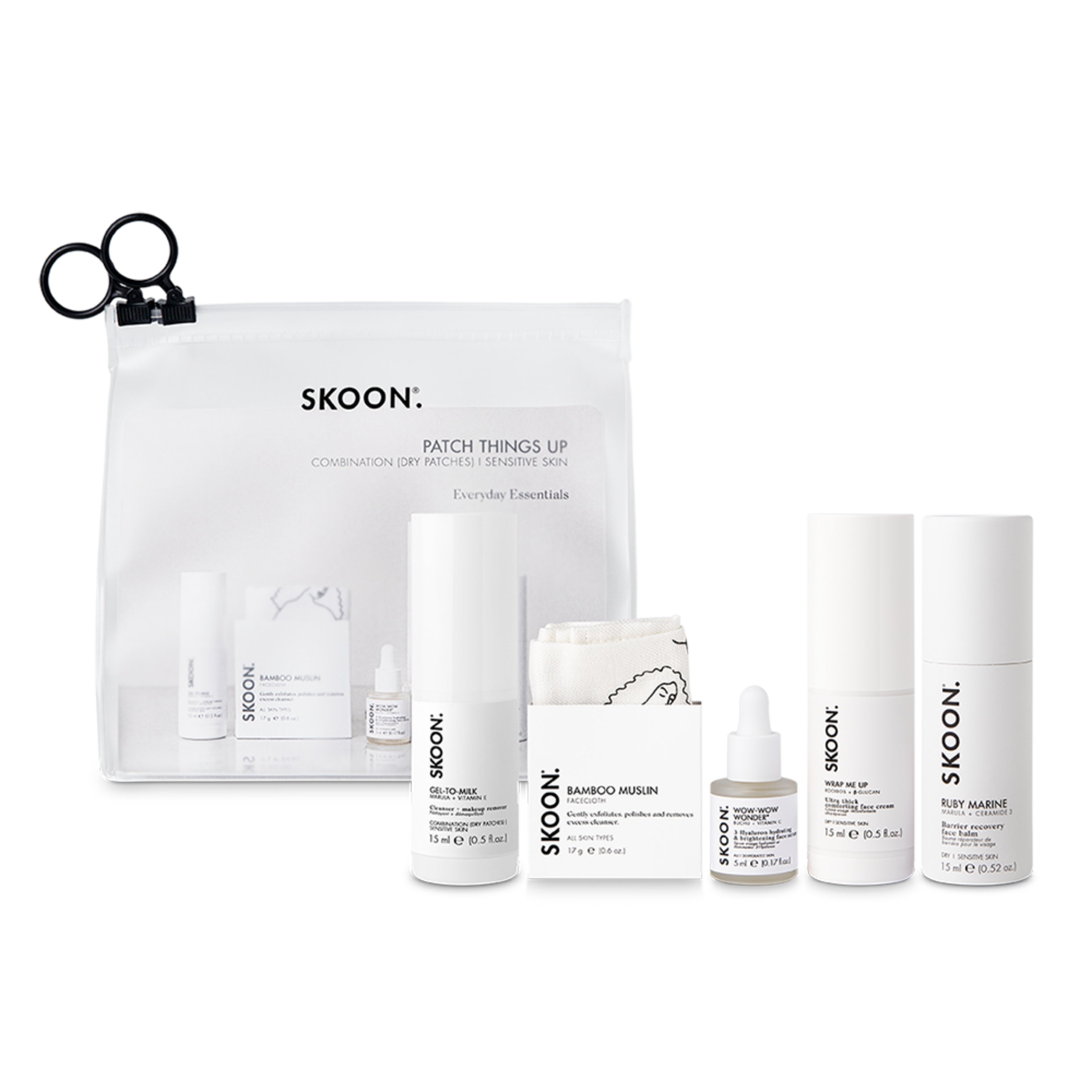 SKOON - Patch Things Up Combination (Dry Patches) + Sensitive Skin Set