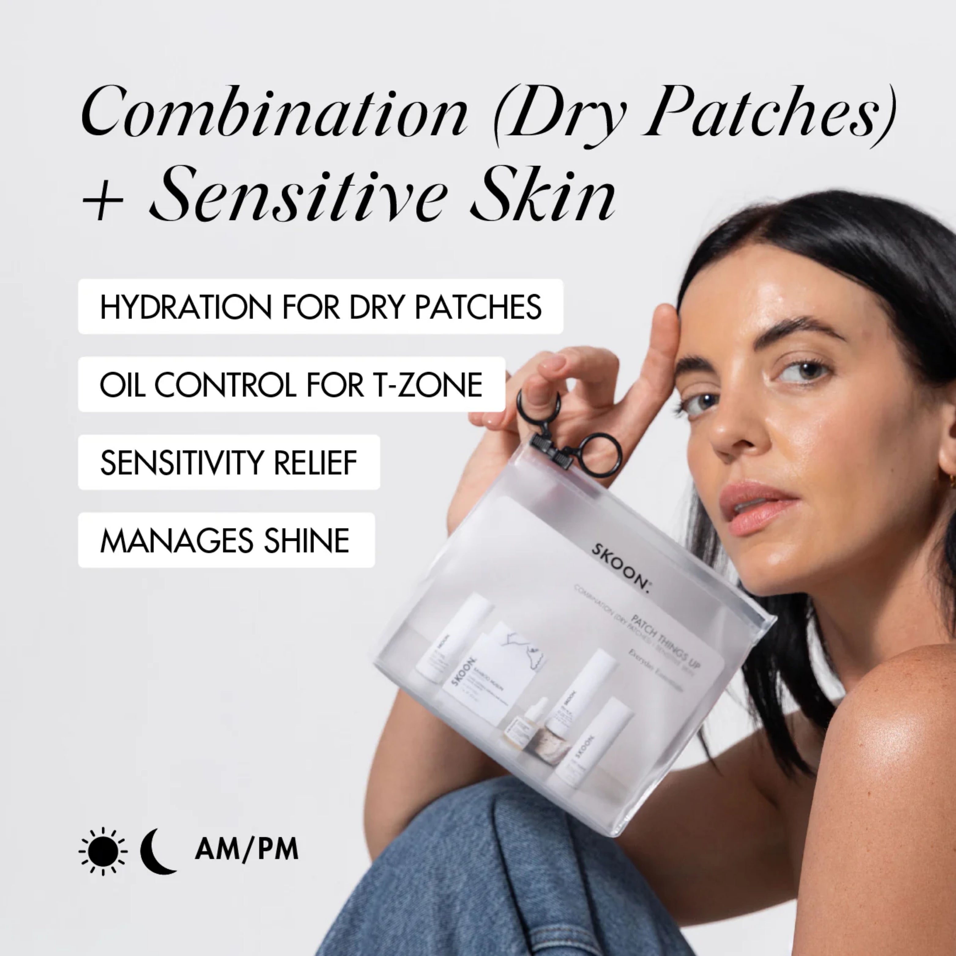 SKOON - Patch Things Up Combination (Dry Patches) + Sensitive Skin Set