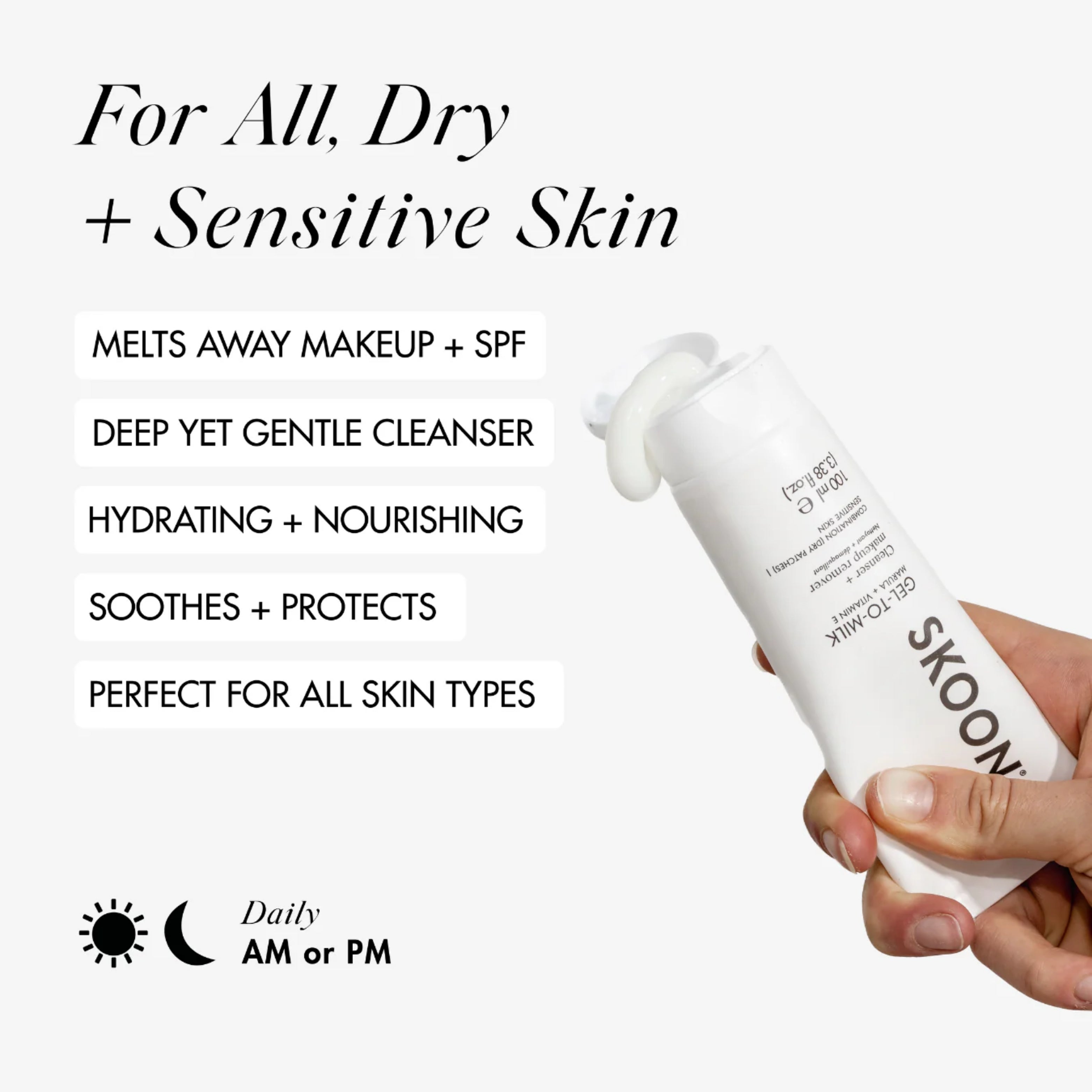 SKOON - Gel-To-Milk 100ml