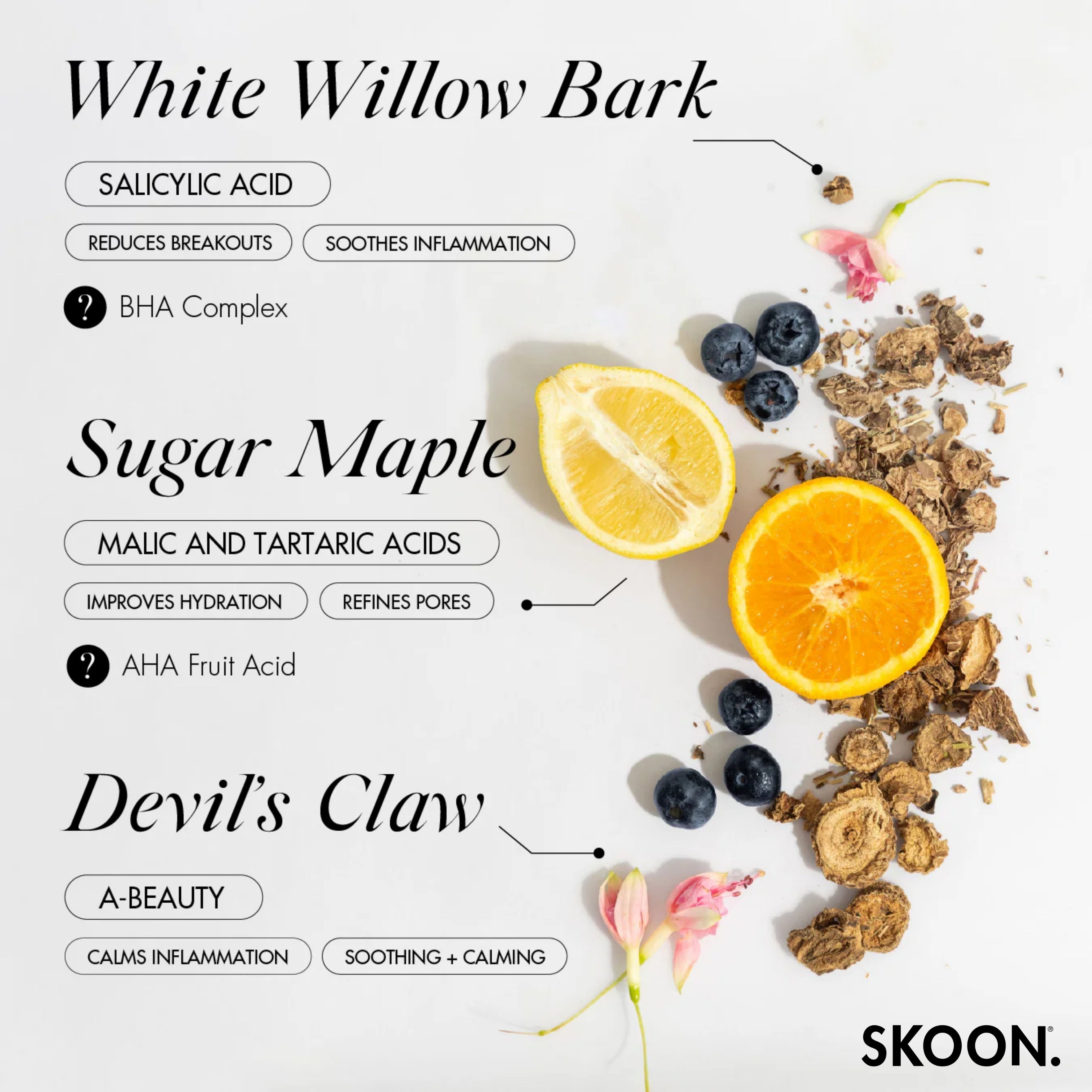 SKOON - Fruitful Radiance Renewal Night Liquid Exfoliant 100ml