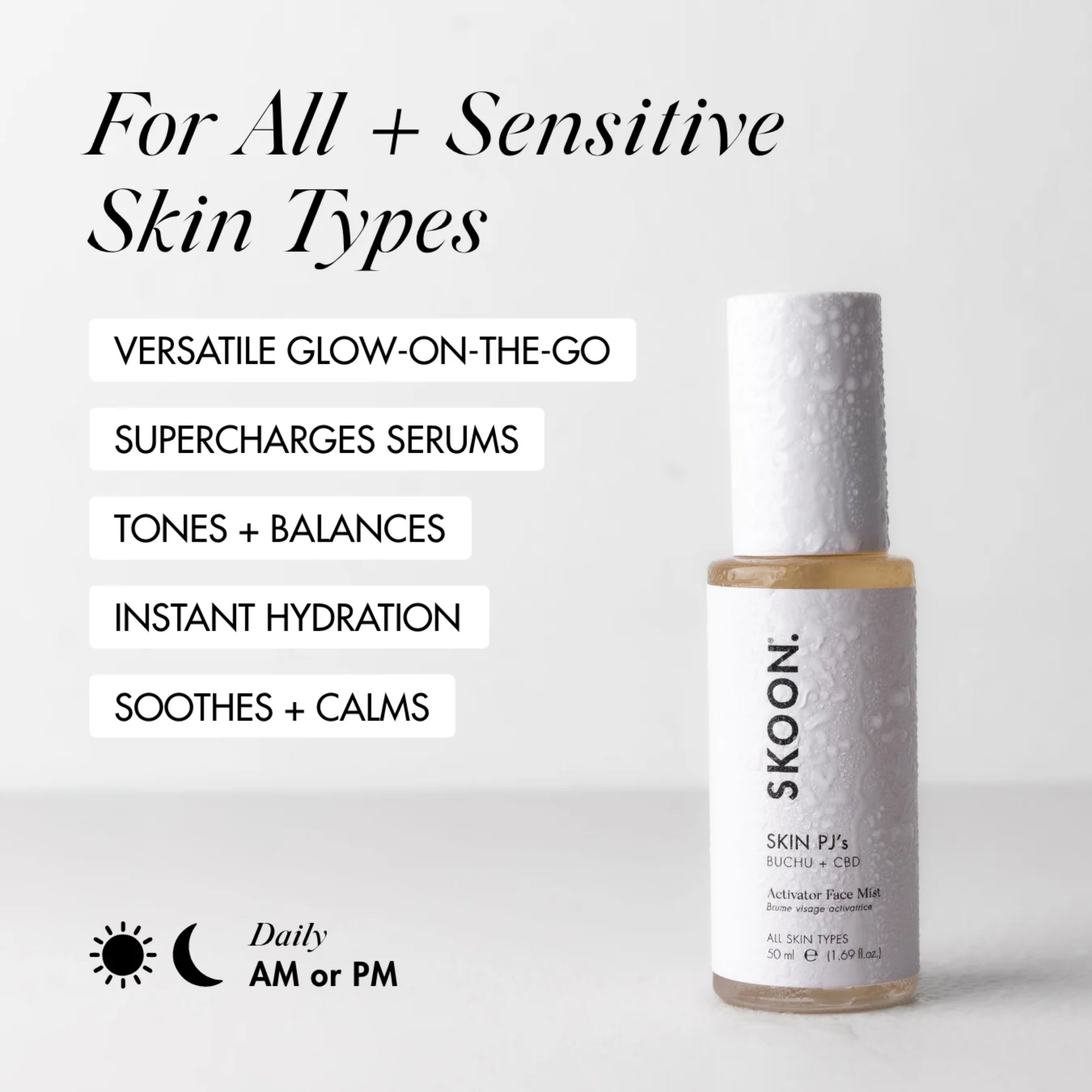 SKOON - Skin Pjs Activator Face Mist 50ml