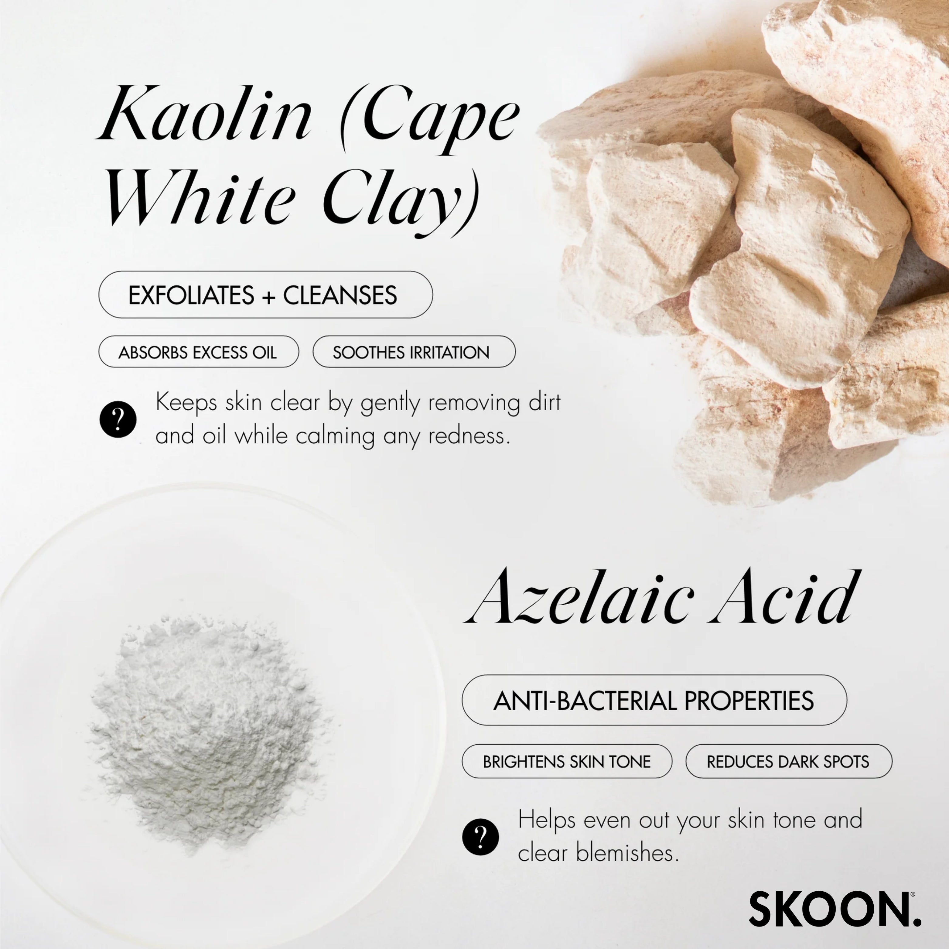 SKOON - Oh Sherbert Azelaic Acid 10% Exfoliating Clay Mask 20g