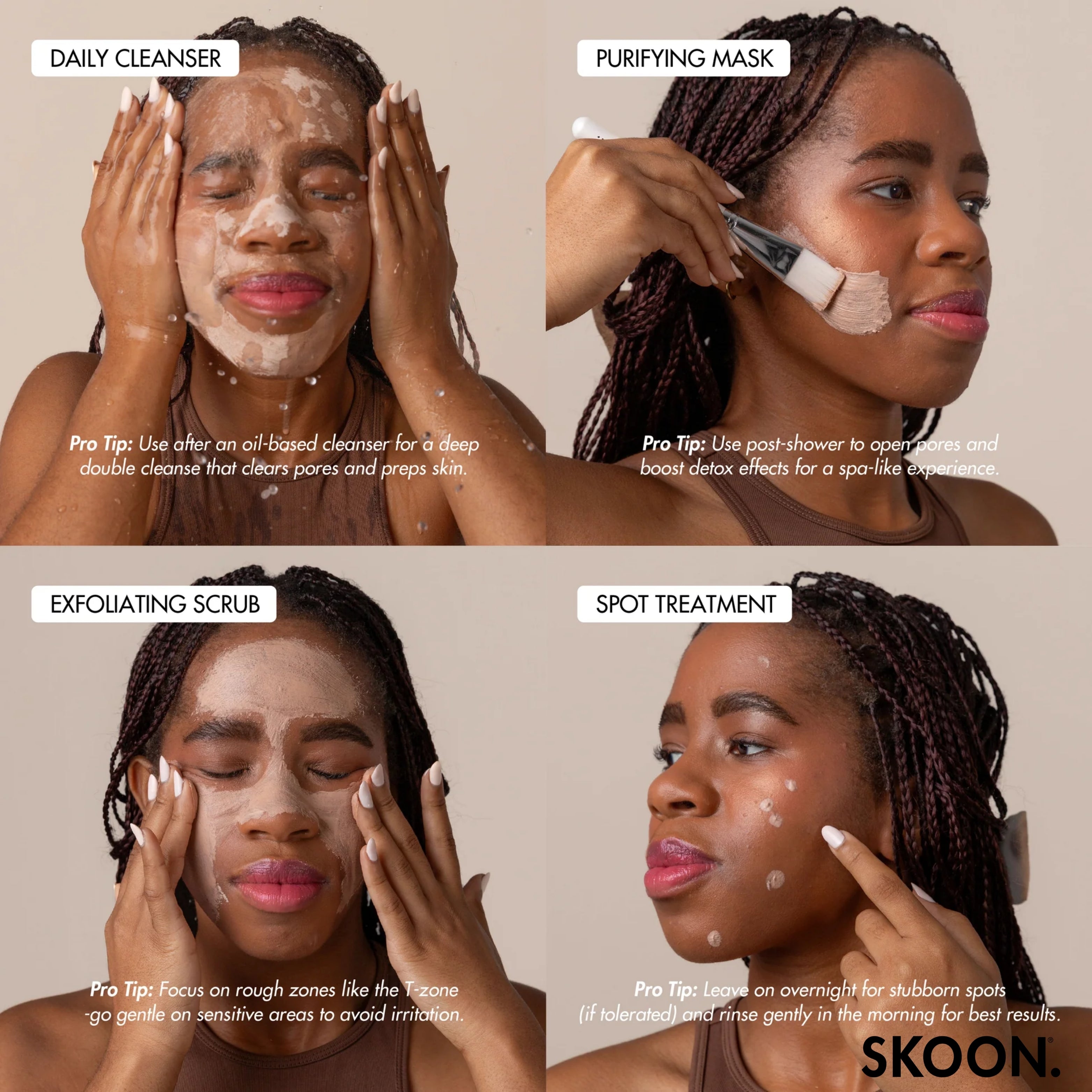 SKOON - Oh Sherbert Azelaic Acid 10% Exfoliating Clay Mask 20g