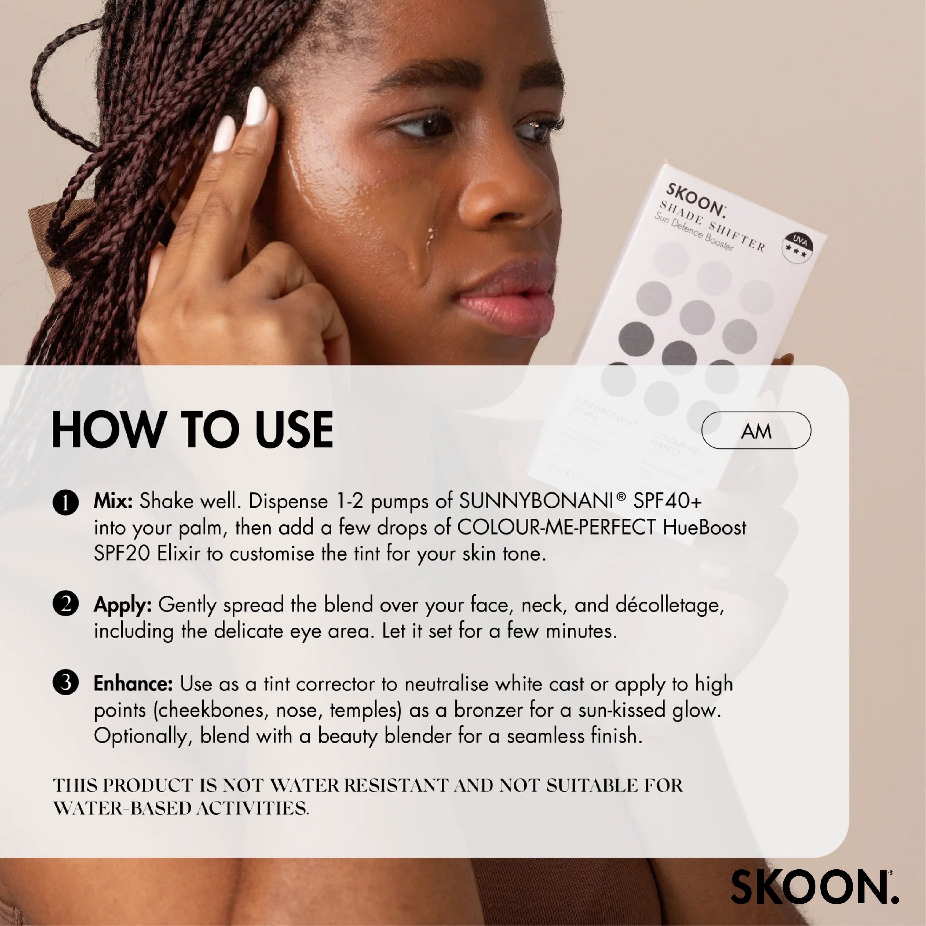 SKOON - Shade Shifter SPF40+ 30ml & SPF Booster 15ml