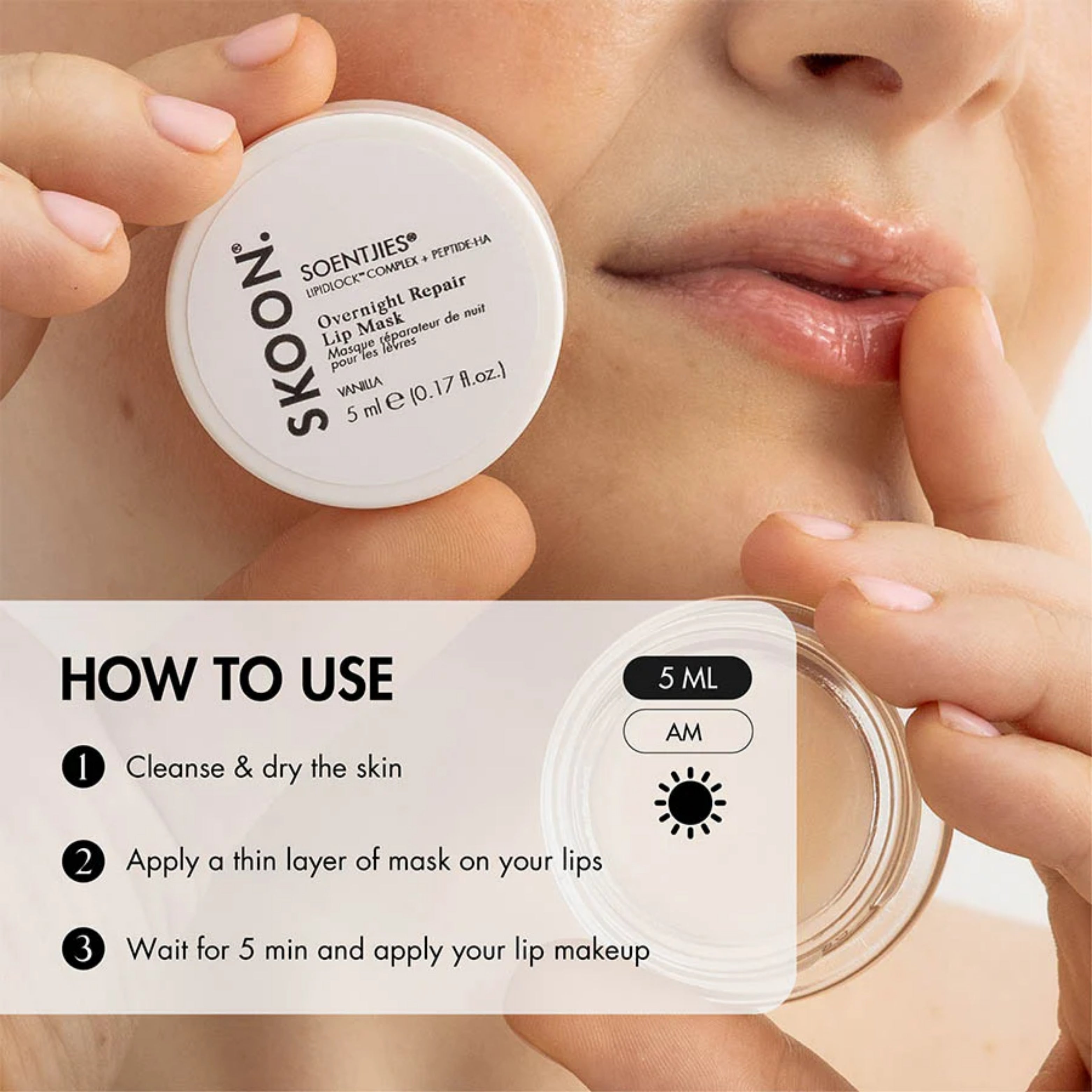 SKOON - Soentjies Overnight Repair Lip Mask 5g