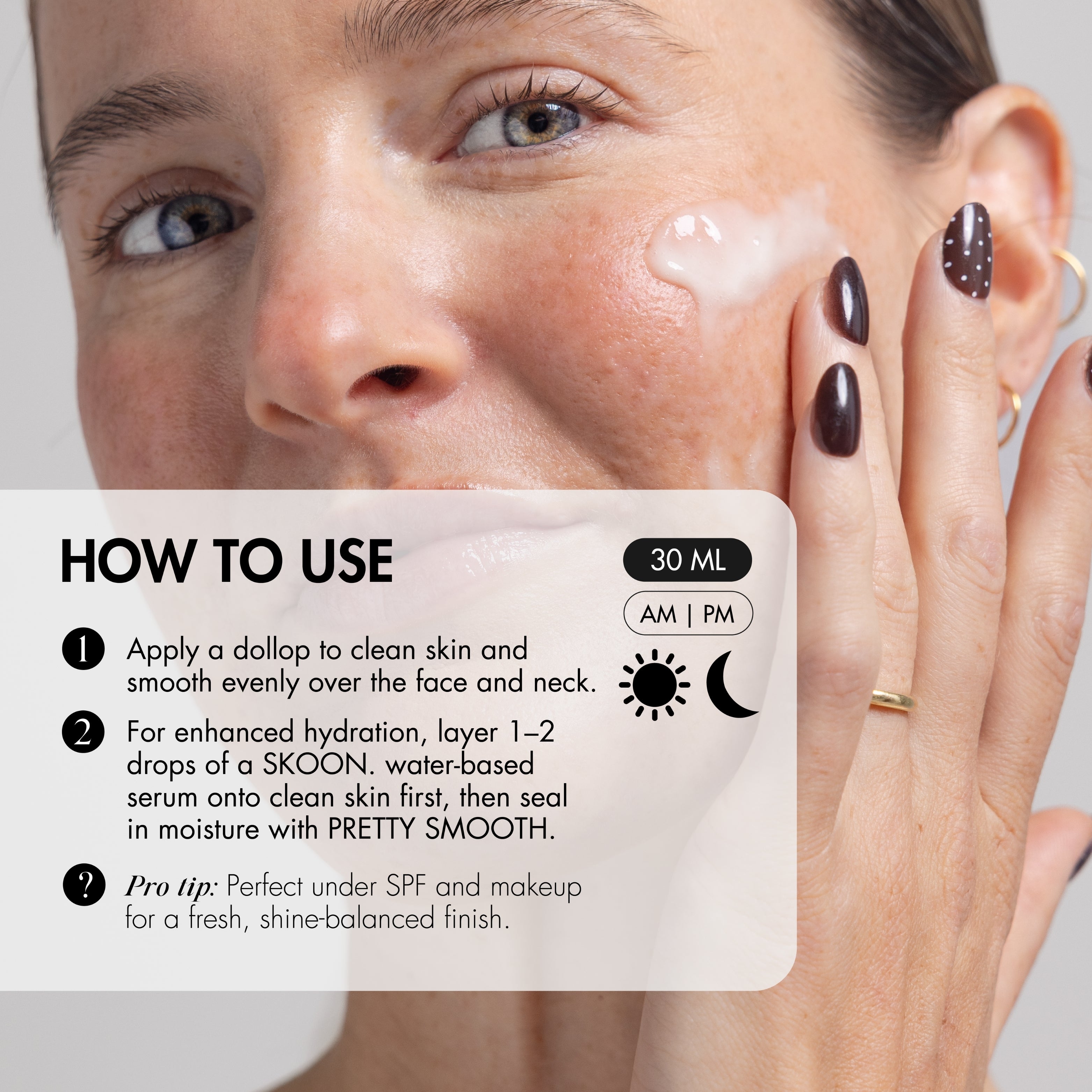 SKOON - Pretty Smooth Oil-Balance Gel-Cream 30ml