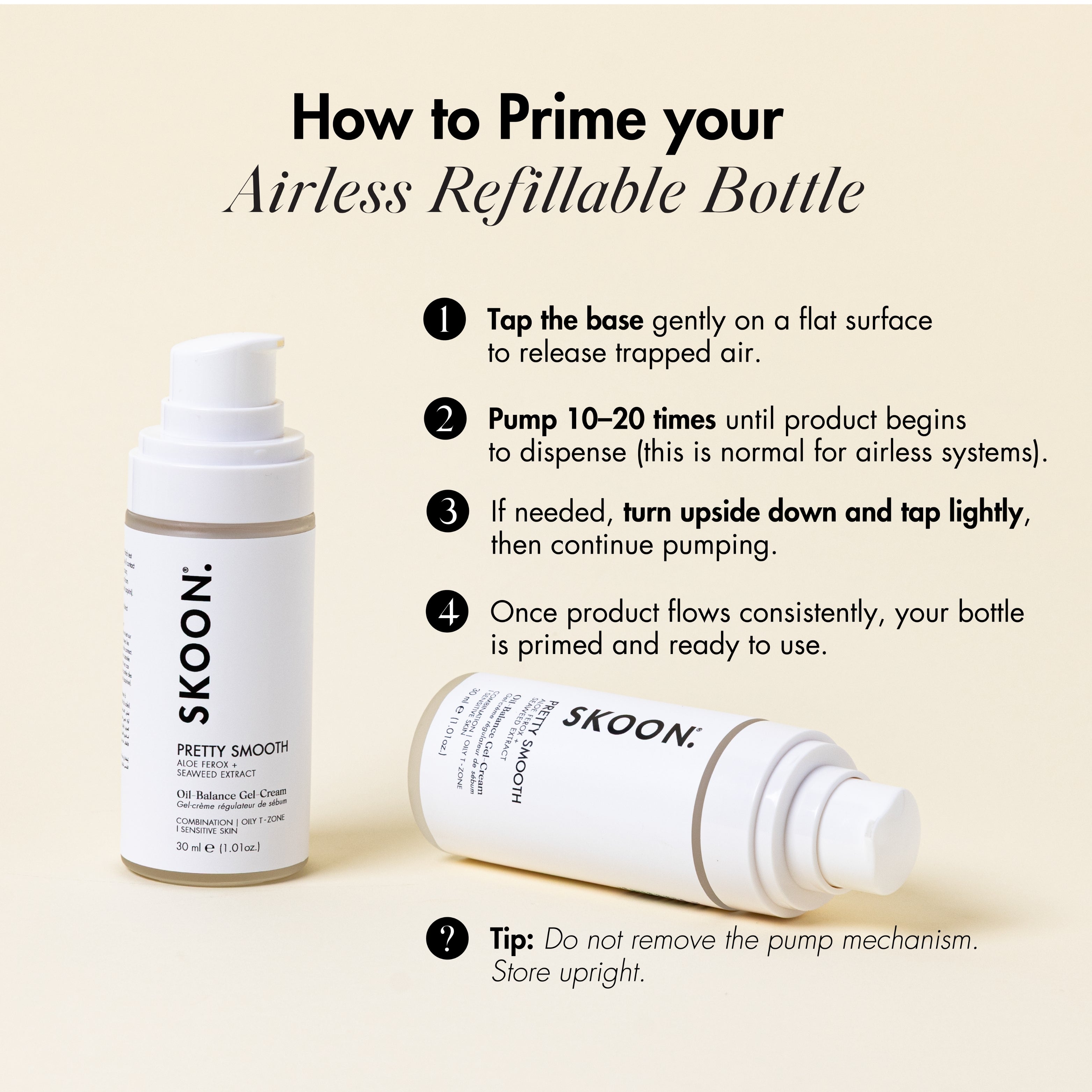 SKOON - Pretty Smooth Oil-Balance Gel-Cream Refill 30ml
