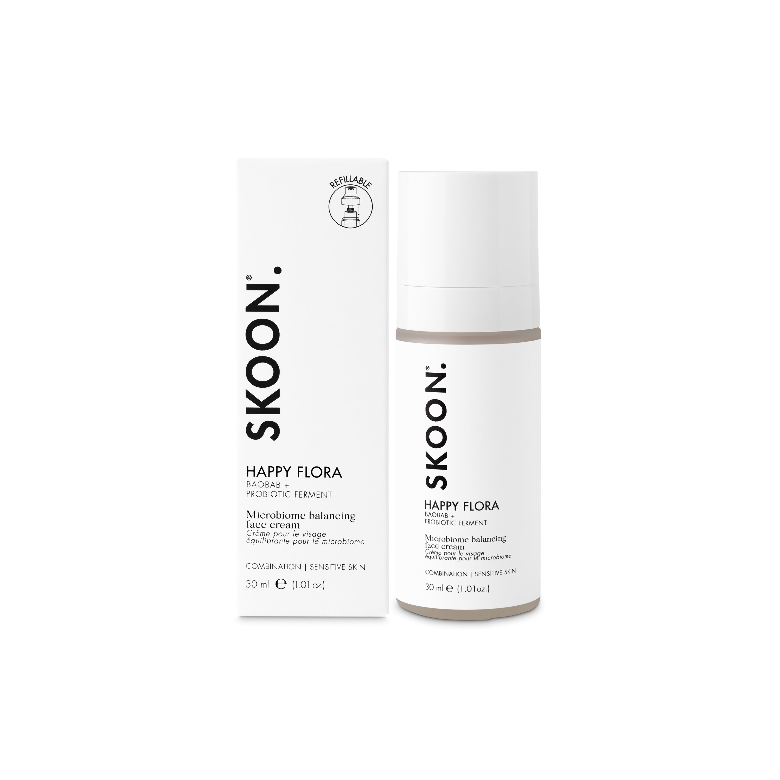 SKOON - Happy Flora Microbiome Balancing Face Cream 30ml