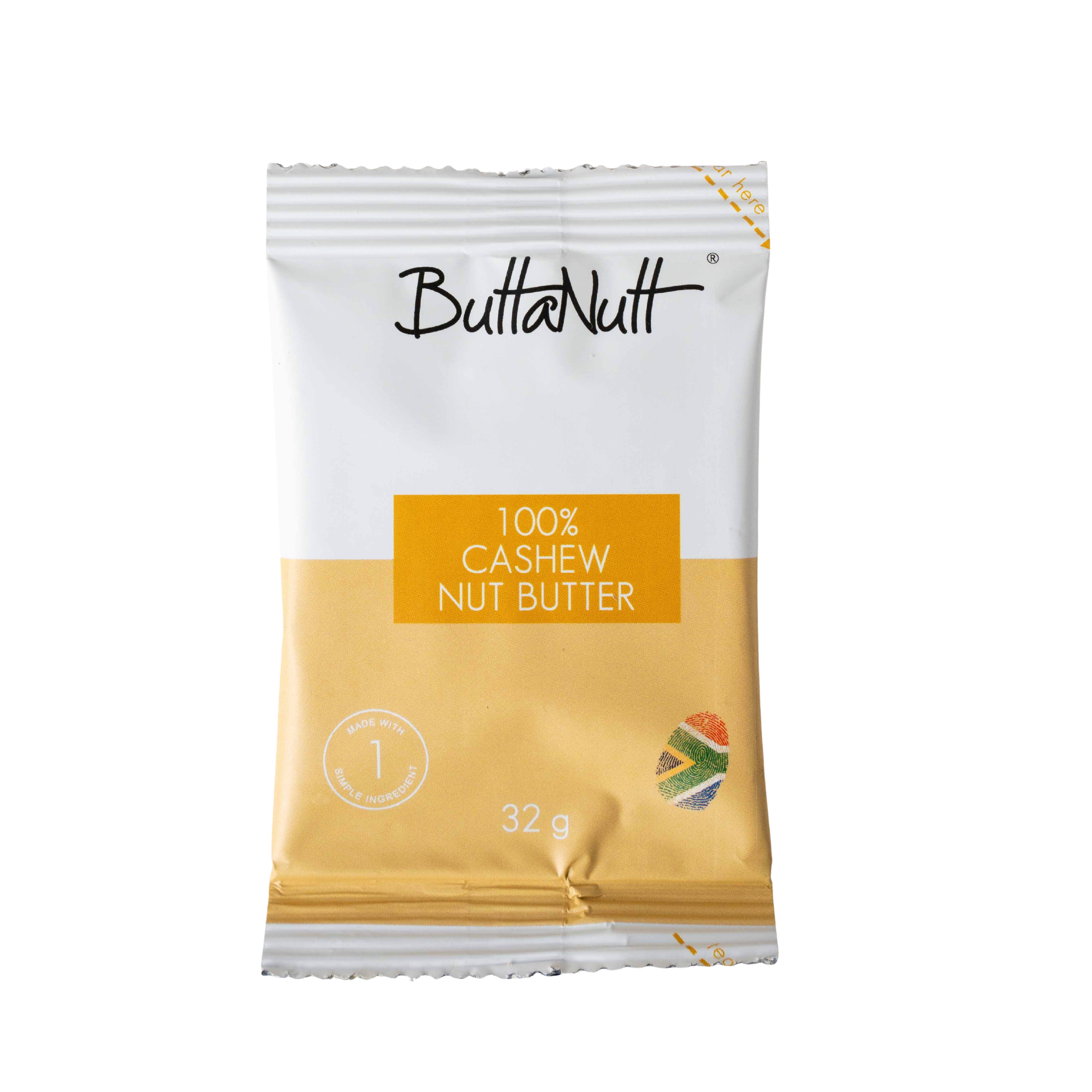 ButtaNutt - 100% Cashew Nut Butter Sachet 32g