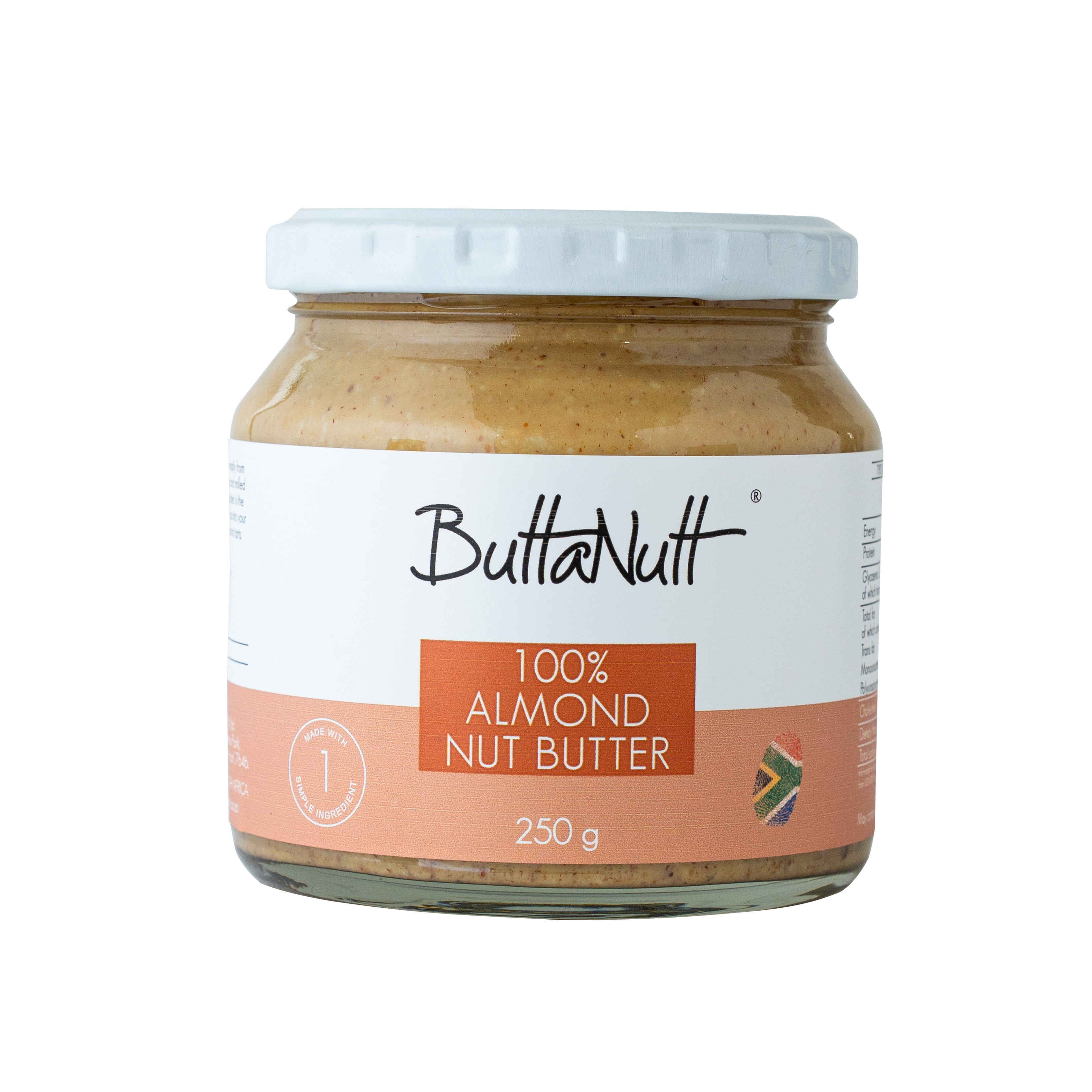 ButtaNutt - 100% Almond Nut Butter 250g