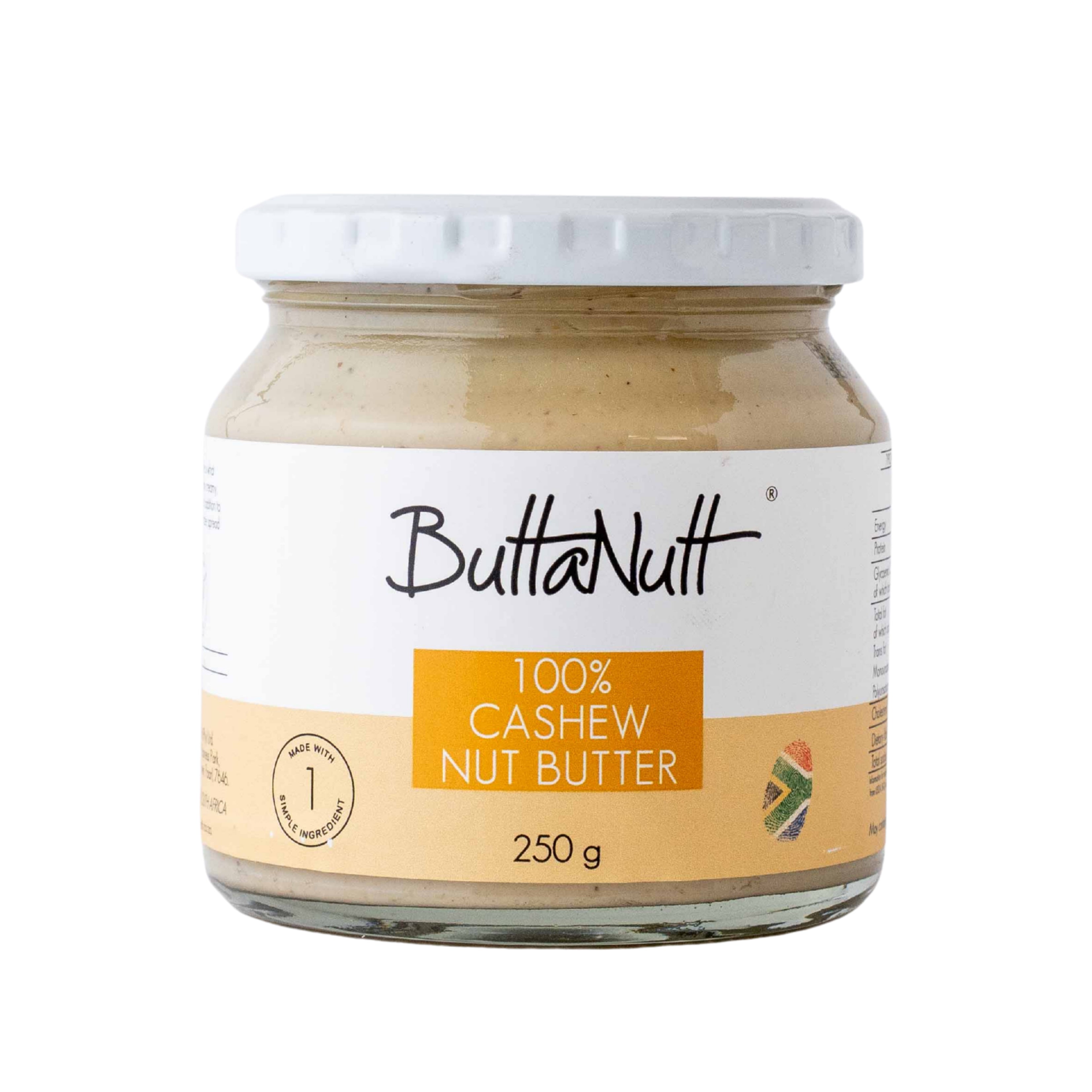 ButtaNutt - 100% Cashew Nut Butter 250g