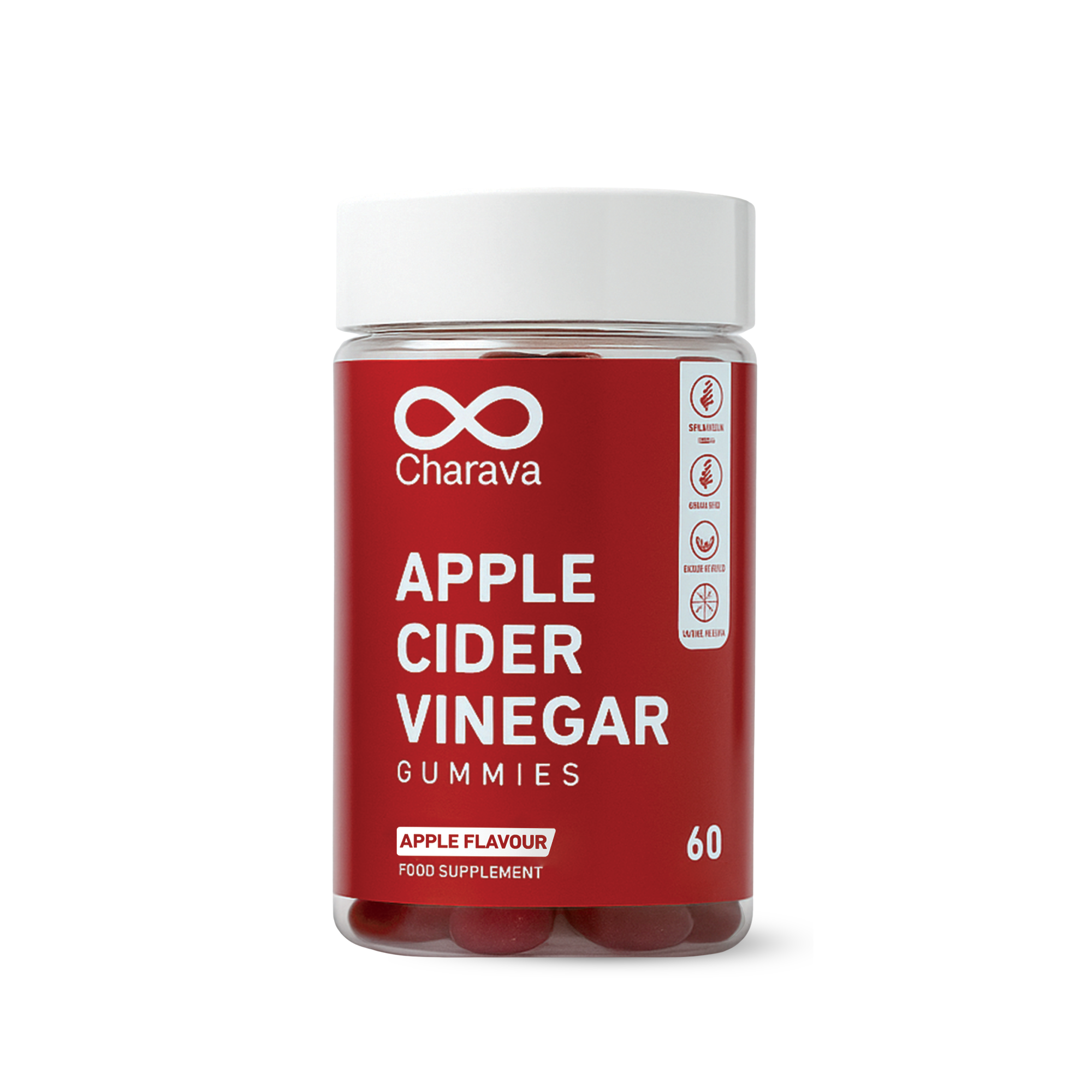 Charava - Apple Cider Vinegar Gummies - 60s