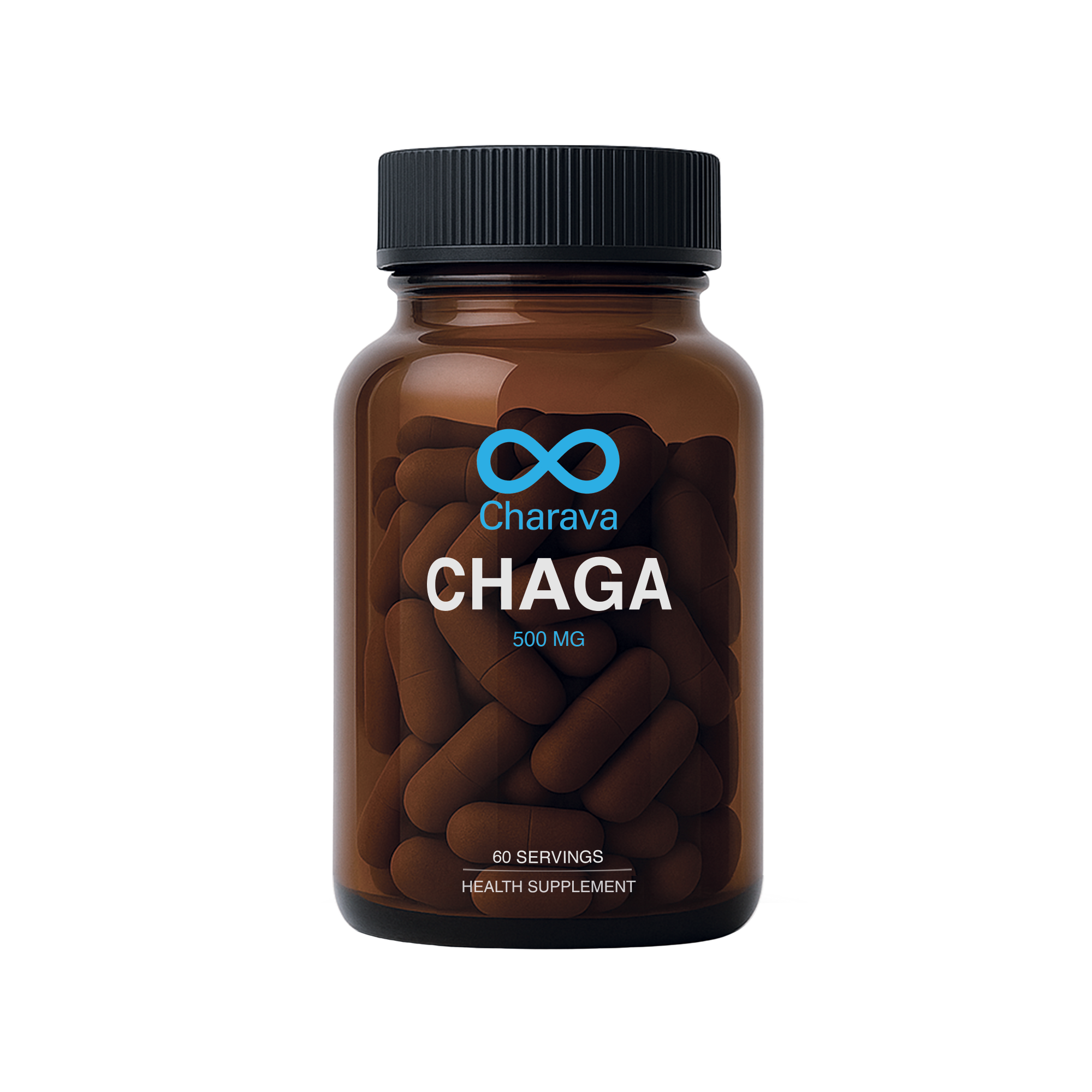 Charava - Chaga 500mg 60s