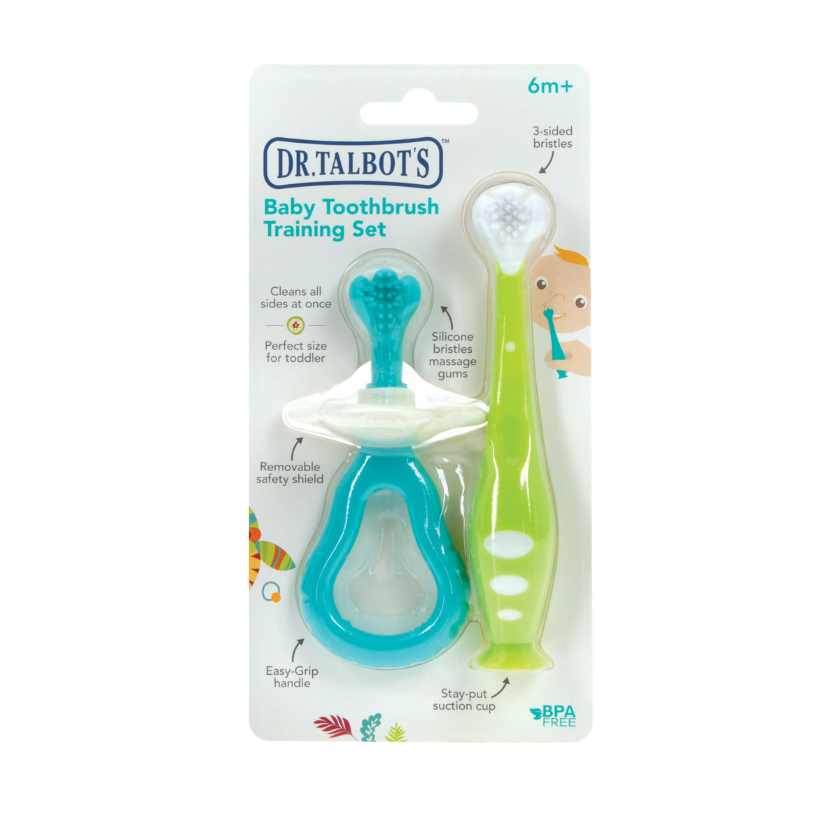 Dr Talbot's - Toothbrush Training Set 2pc