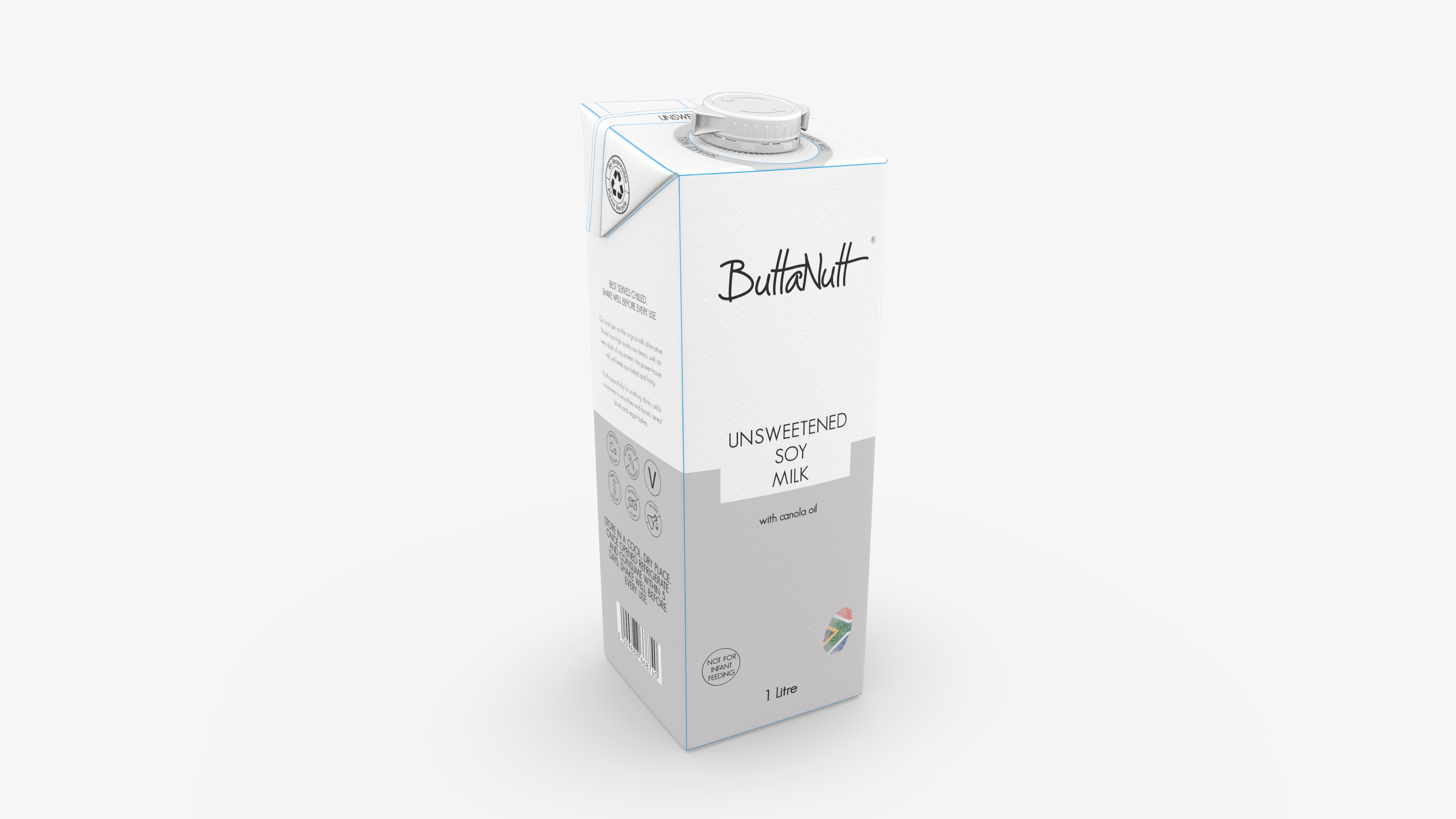 ButtaNutt - Soy Milk Unsweetened 1l