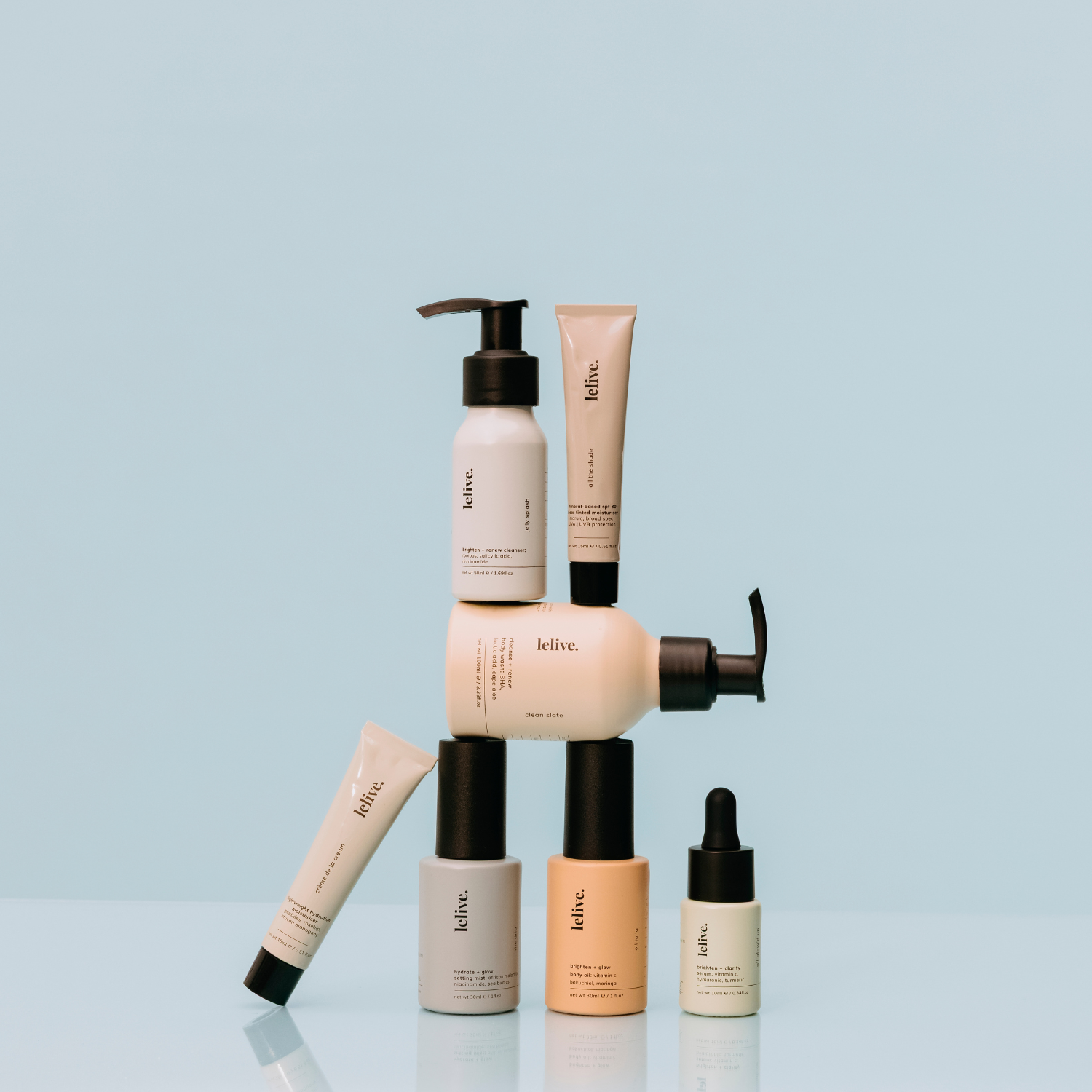 lelive - Own The Glow Mini Icons 7 Piece Set