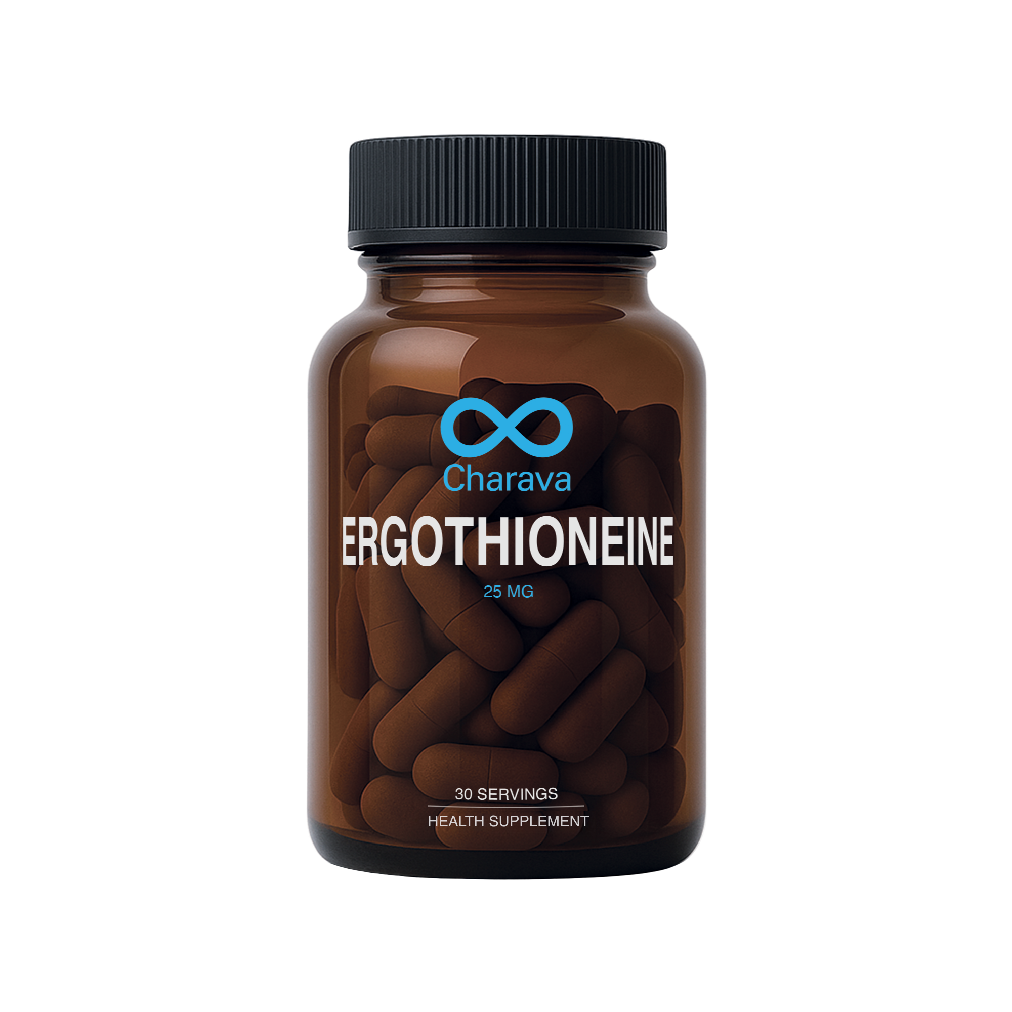 Charava - Ergothioneine 25mg 30s
