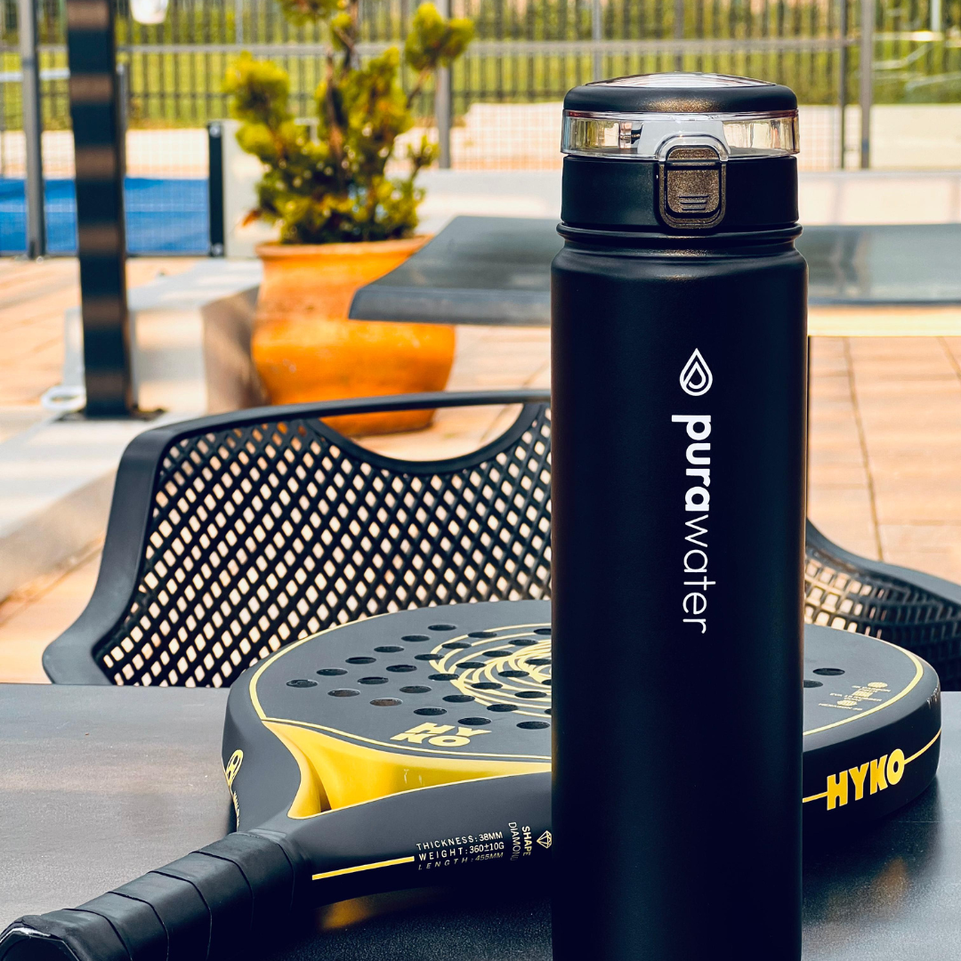 Pura Water - Water Filtering Bottle Stainless Steel 680ml
