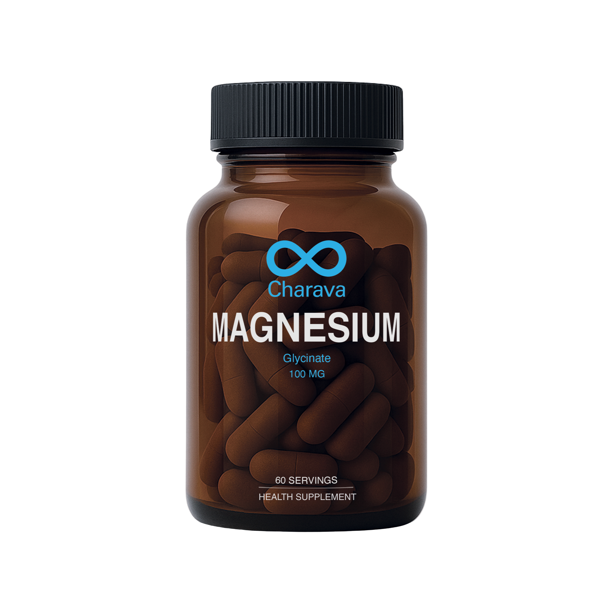 Charava - Magnesium Glycinate 100mg 60s