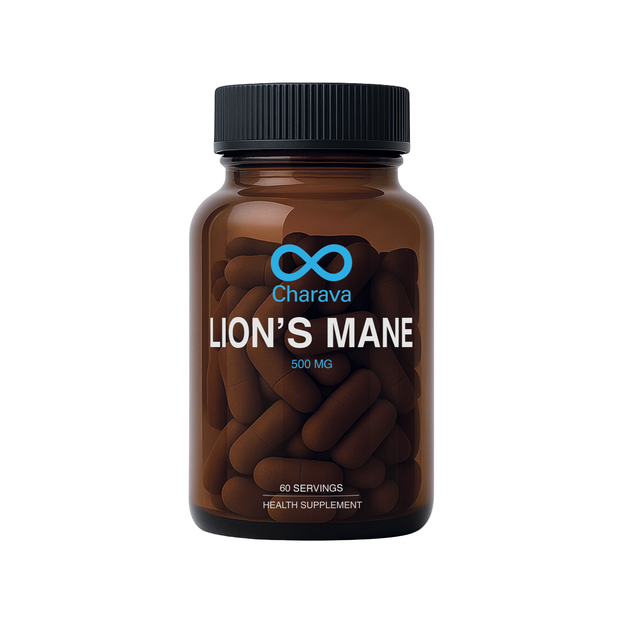 Charava - Lion's Mane - Capsules 500mg 60s