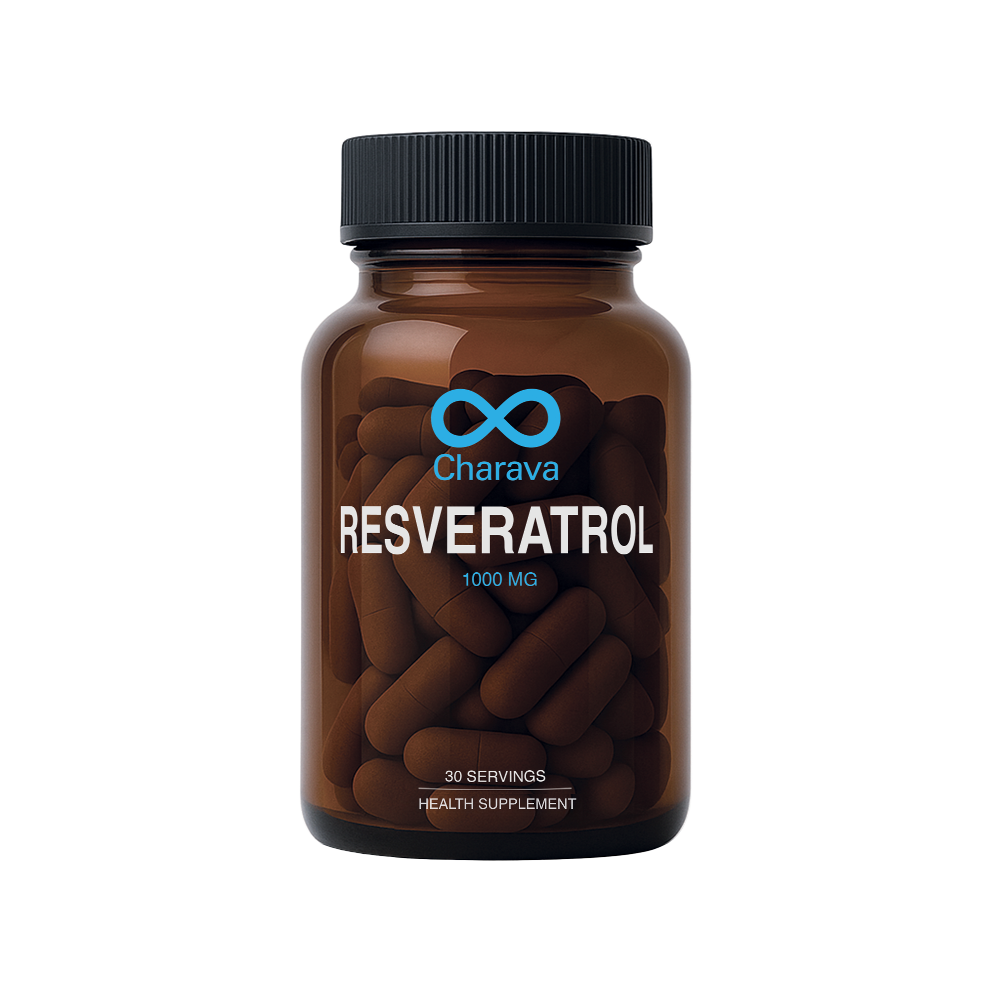 Charava - Resveratrol 1000mg 60s