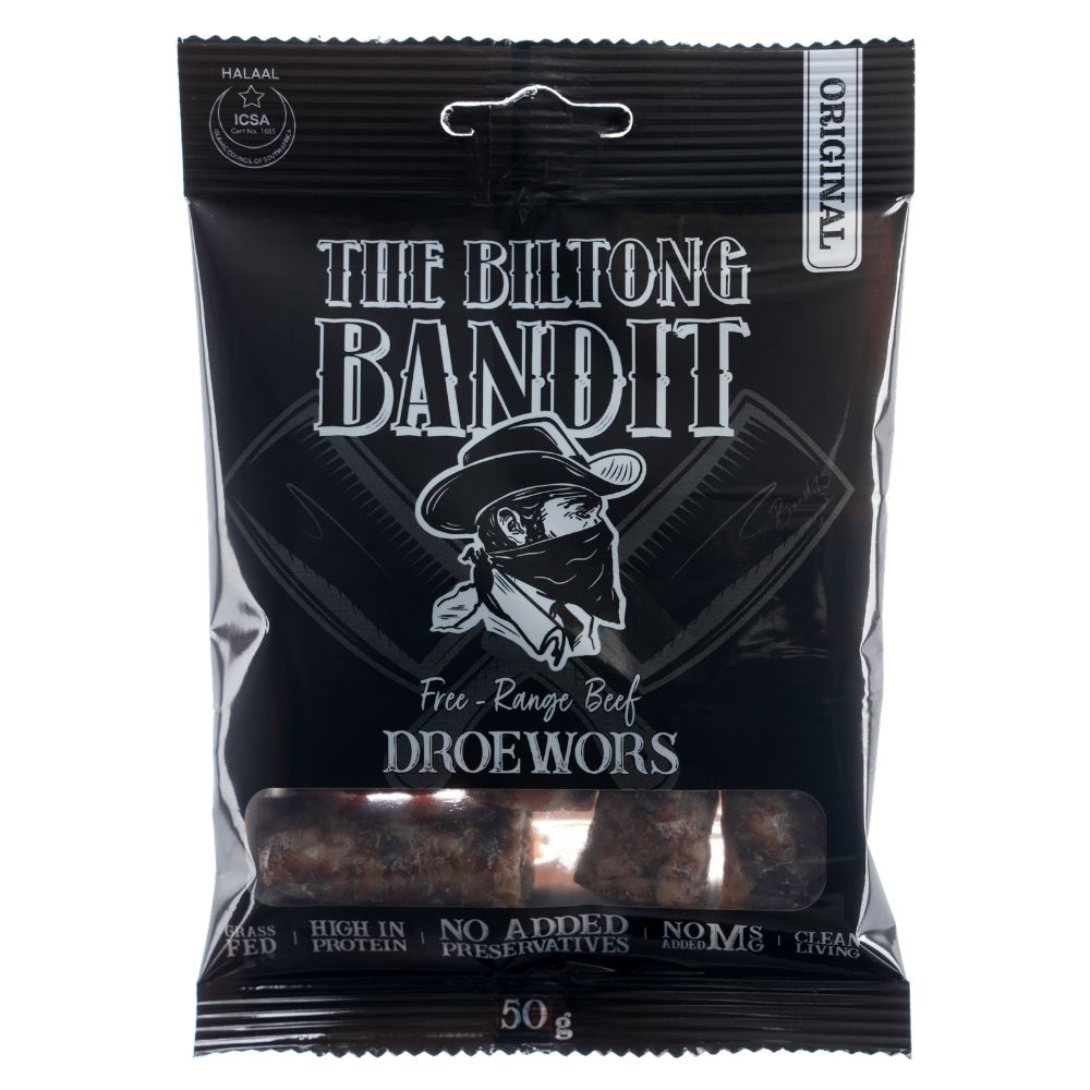 The Biltong Bandit - Free Range Droewors 50g