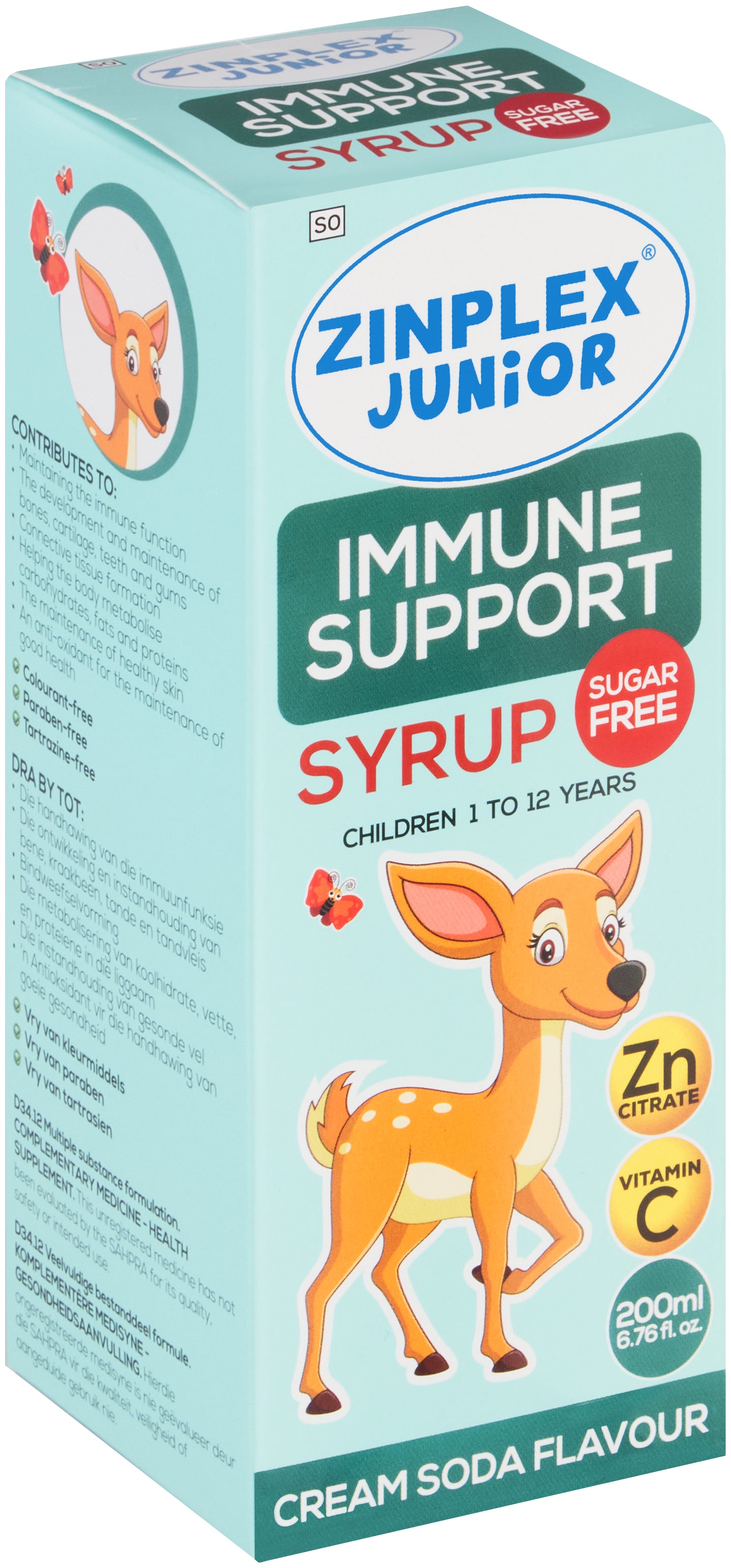 Zinplex - Junior Immune Support SF 200ml