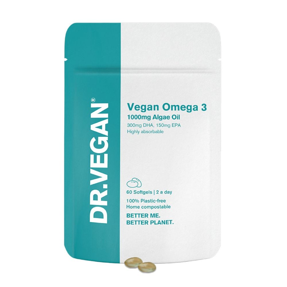 Dr Vegan - Vegan Omega 3 300mg DHA 150 EPA 60s