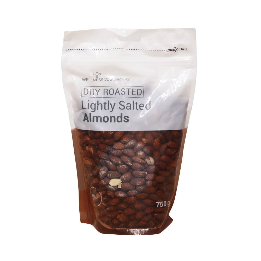 Wellness - Almonds Dry Roasted 750g