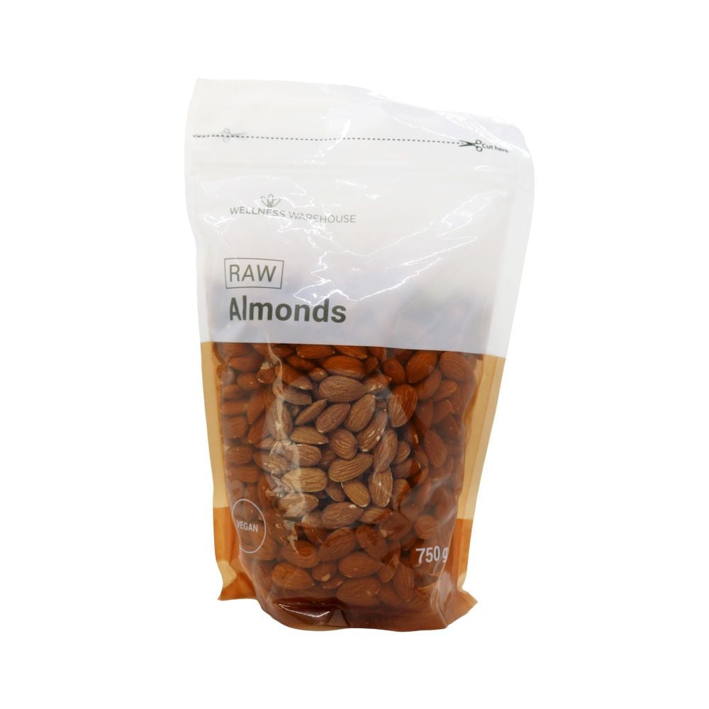 Wellness - Almonds Raw 750g