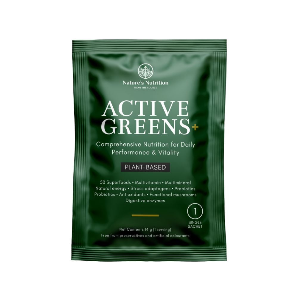 Nature's Nutrition -  Active Greens Sachet 14g