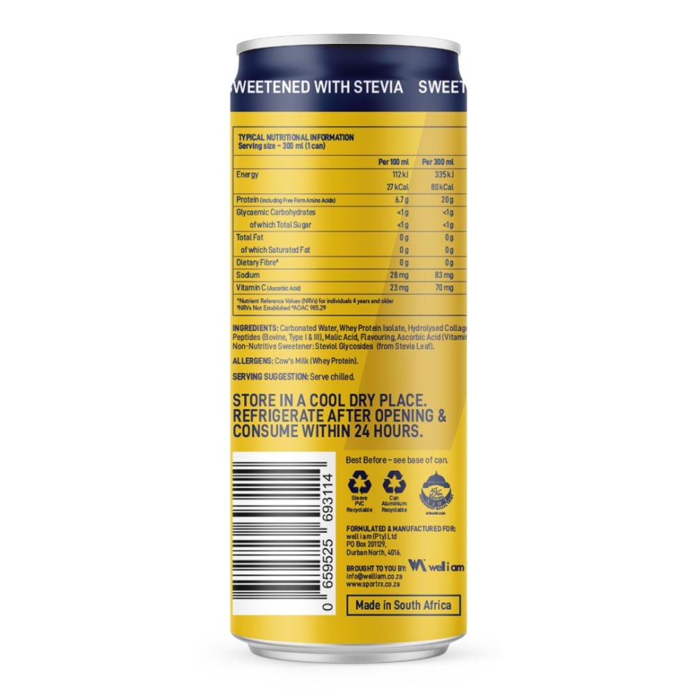 Sport RX -  Iso Whey Protein Drink Lemon Lime 300ml