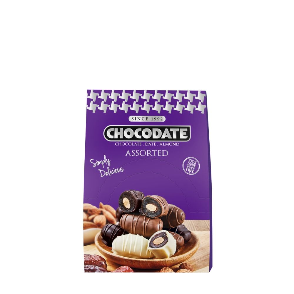 Chocodate - Date Assorted Chocolate Covered 33g