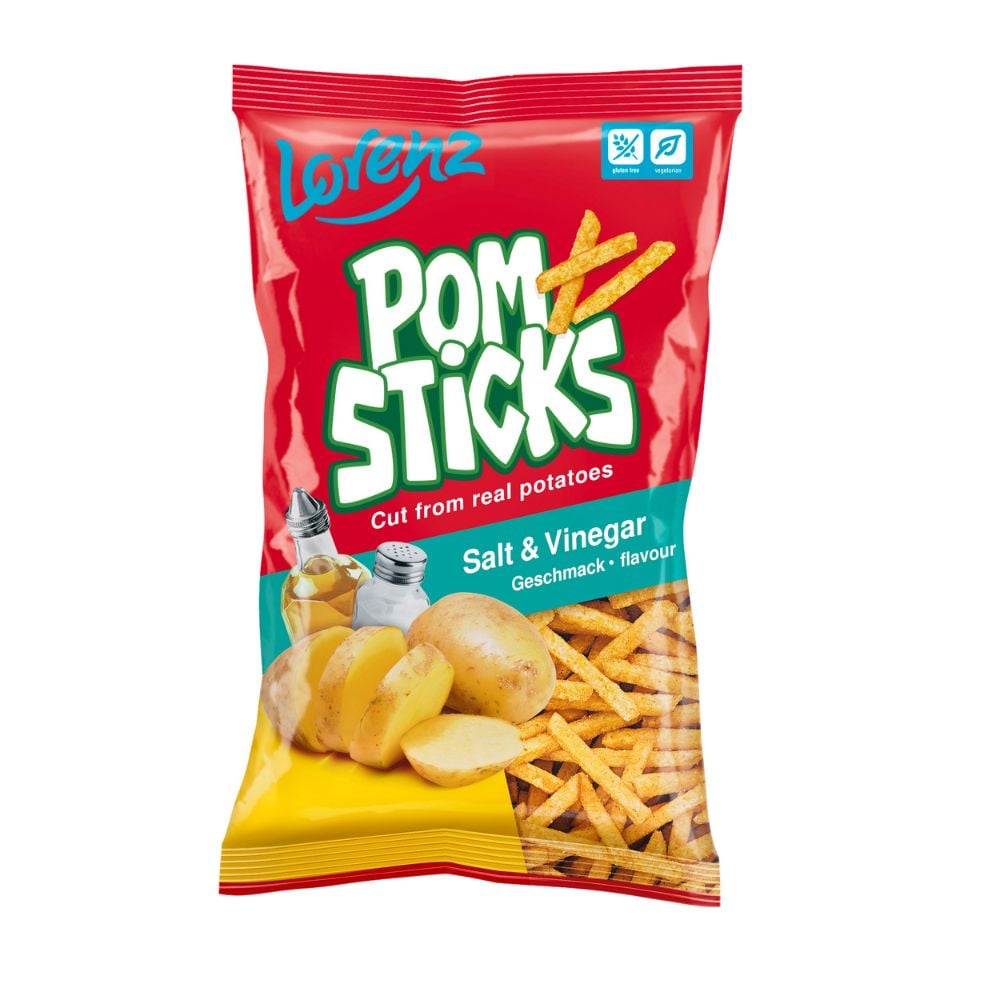 Lorenz Naturals - Pomsticks Salt & Vinegar 85g
