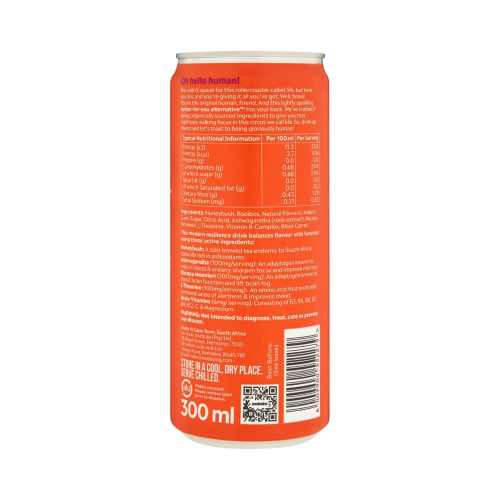 Noobeing - Sparkling Drink Focus 300ml