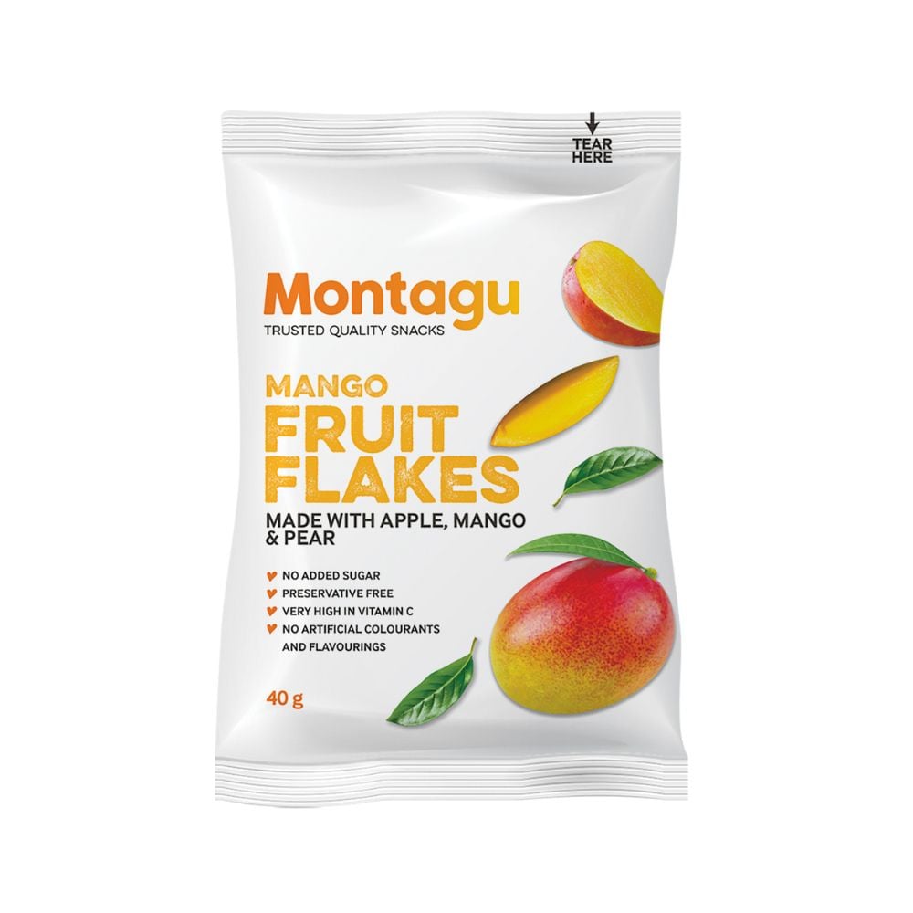 Montagu - Fruit Flakes Mango 40g