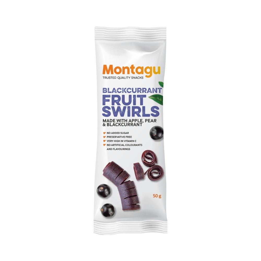 Montagu - Fruit Swirls Blackcurrant 50g
