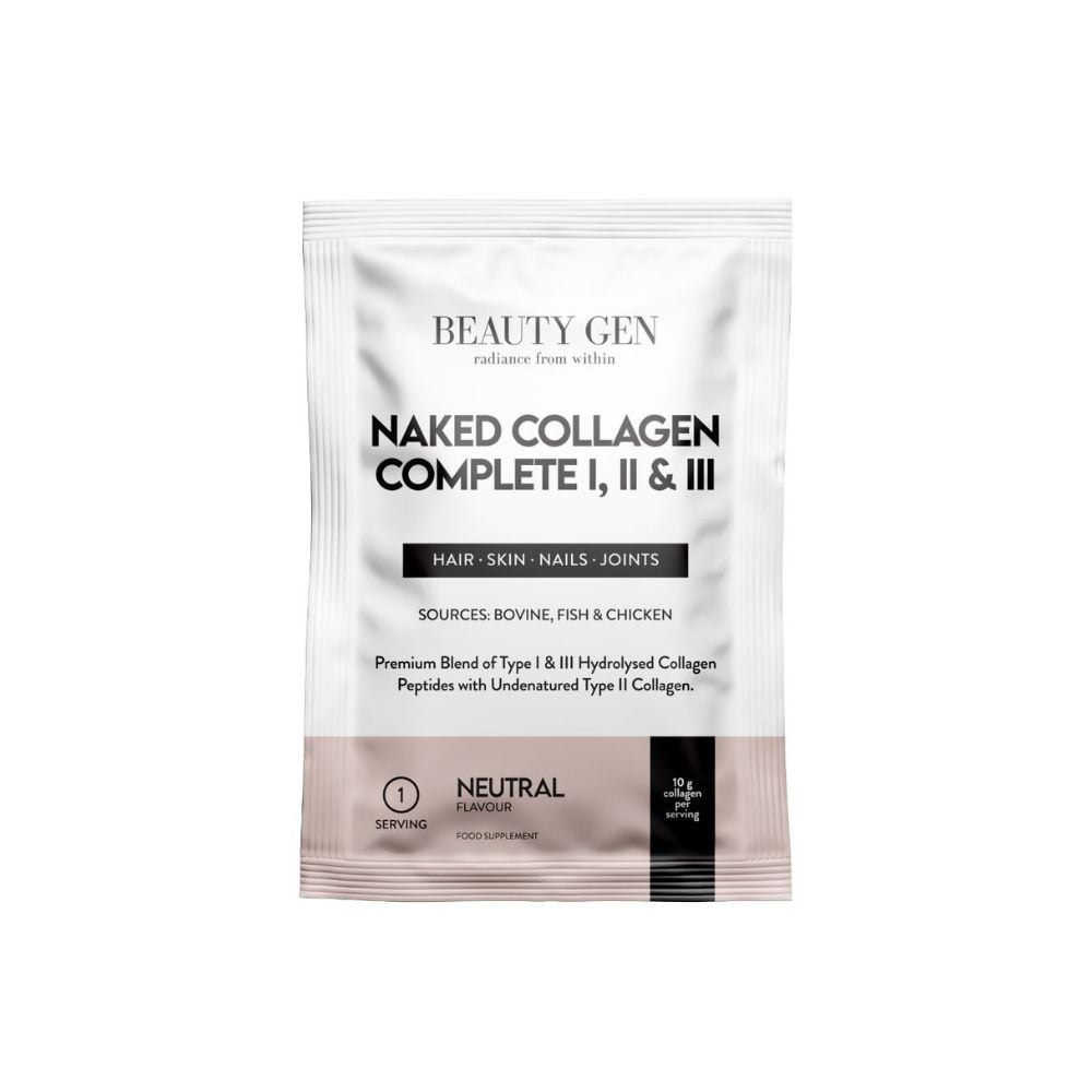 Beauty Gen - Naked Collagen Complete I, II & III Sachet 10g