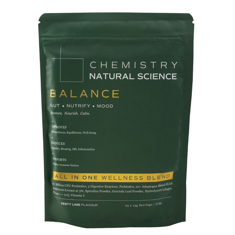 Chemistry Natural Science - Balance Gut Nutrify Mood Wellness Blend 375g