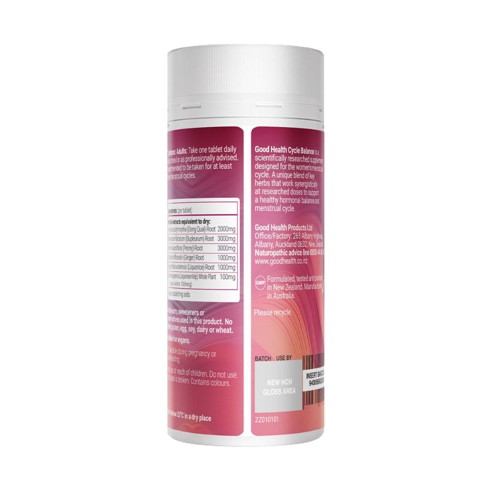 Good Health - Cycle Balance 60s