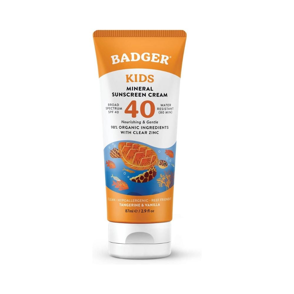 Badger - Kids Mineral Sunscreen Cream SPF 40 87ml