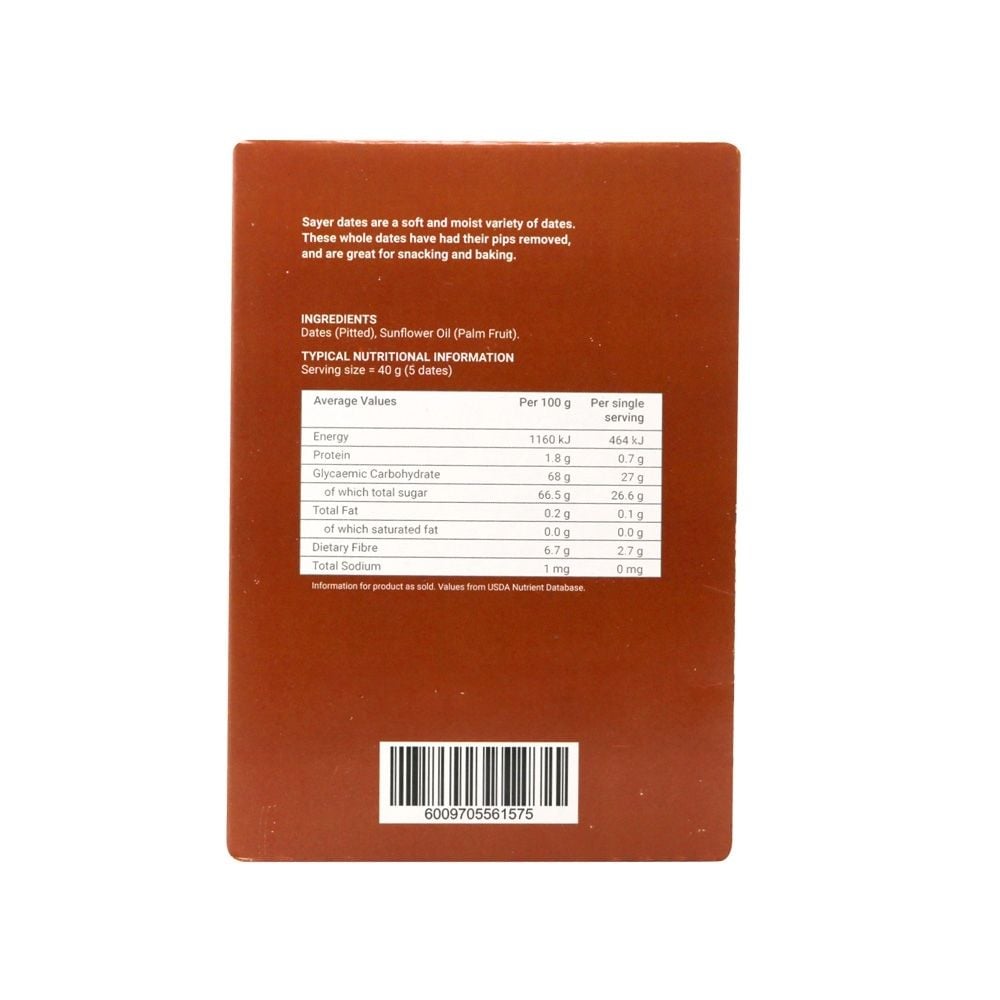 Wellness - Dates Pitted Sayer 500g