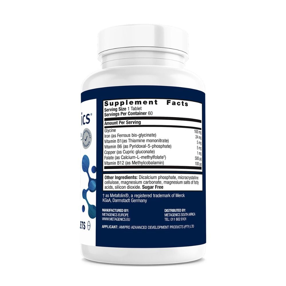 Metagenics - Hemagenics 60s