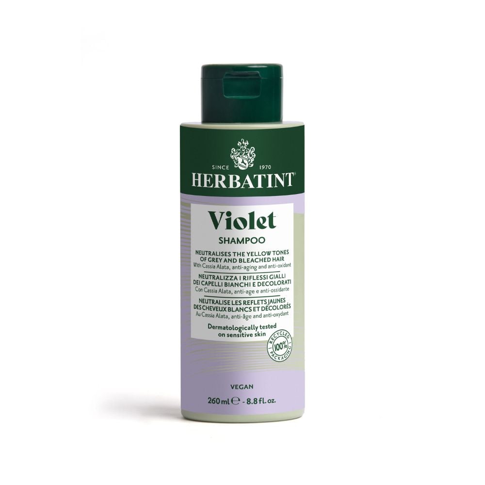 Volume R Liquid Equation Herbatint - Violet Shampoo 260ml - Wellness Warehouse – Wellness ...