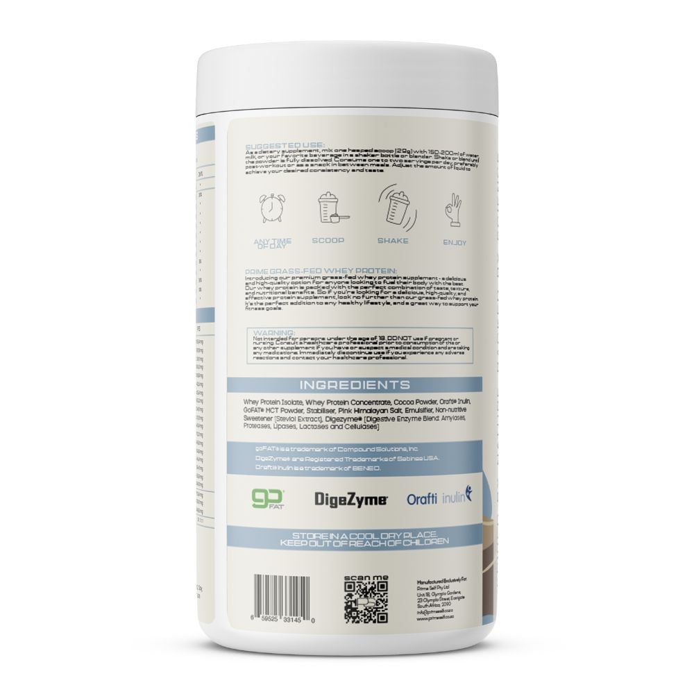 PrimeSelf - Whey Protein Vanilla 725g